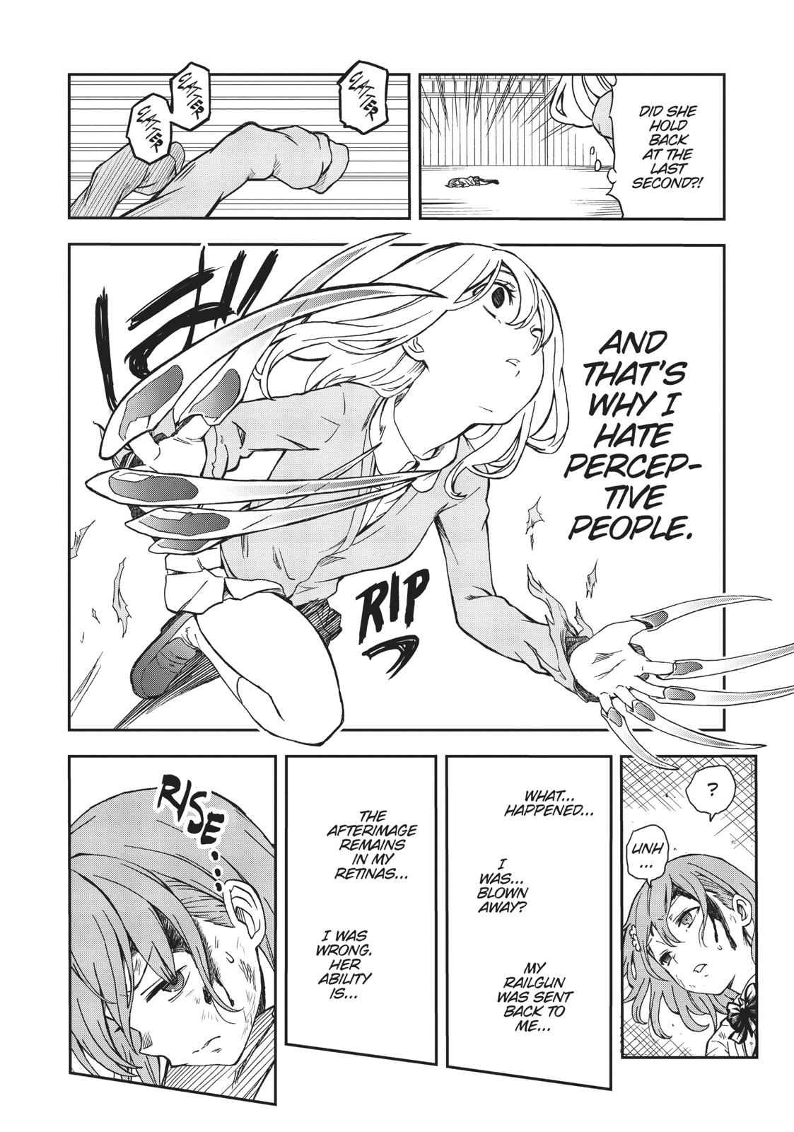 Toaru Majutsu no Index Gaiden: Toaru Kagaku no Railgun Chap 111 - Next Chap 112