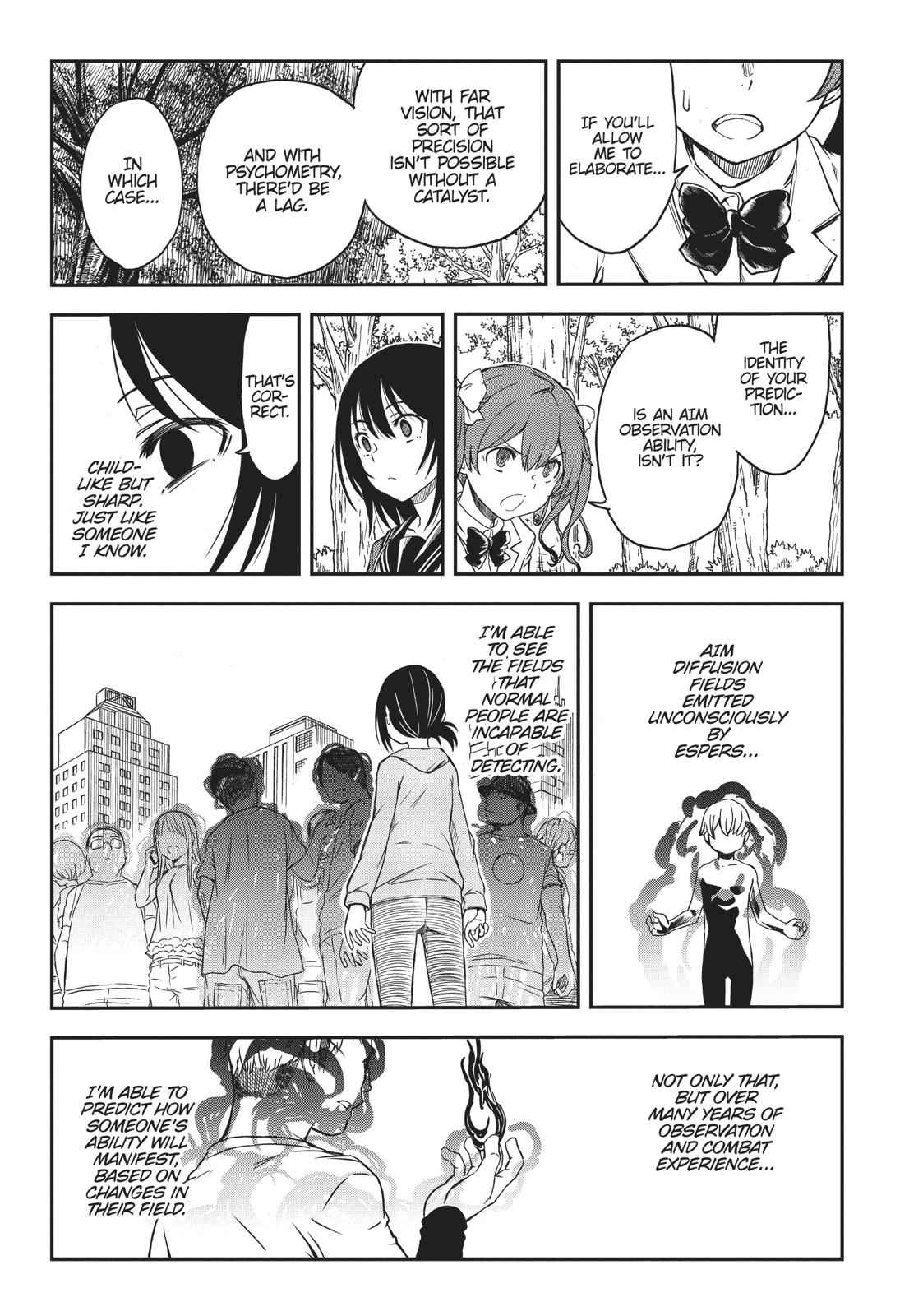 Toaru Majutsu no Index Gaiden: Toaru Kagaku no Railgun Chap 112 - Next Chap 113