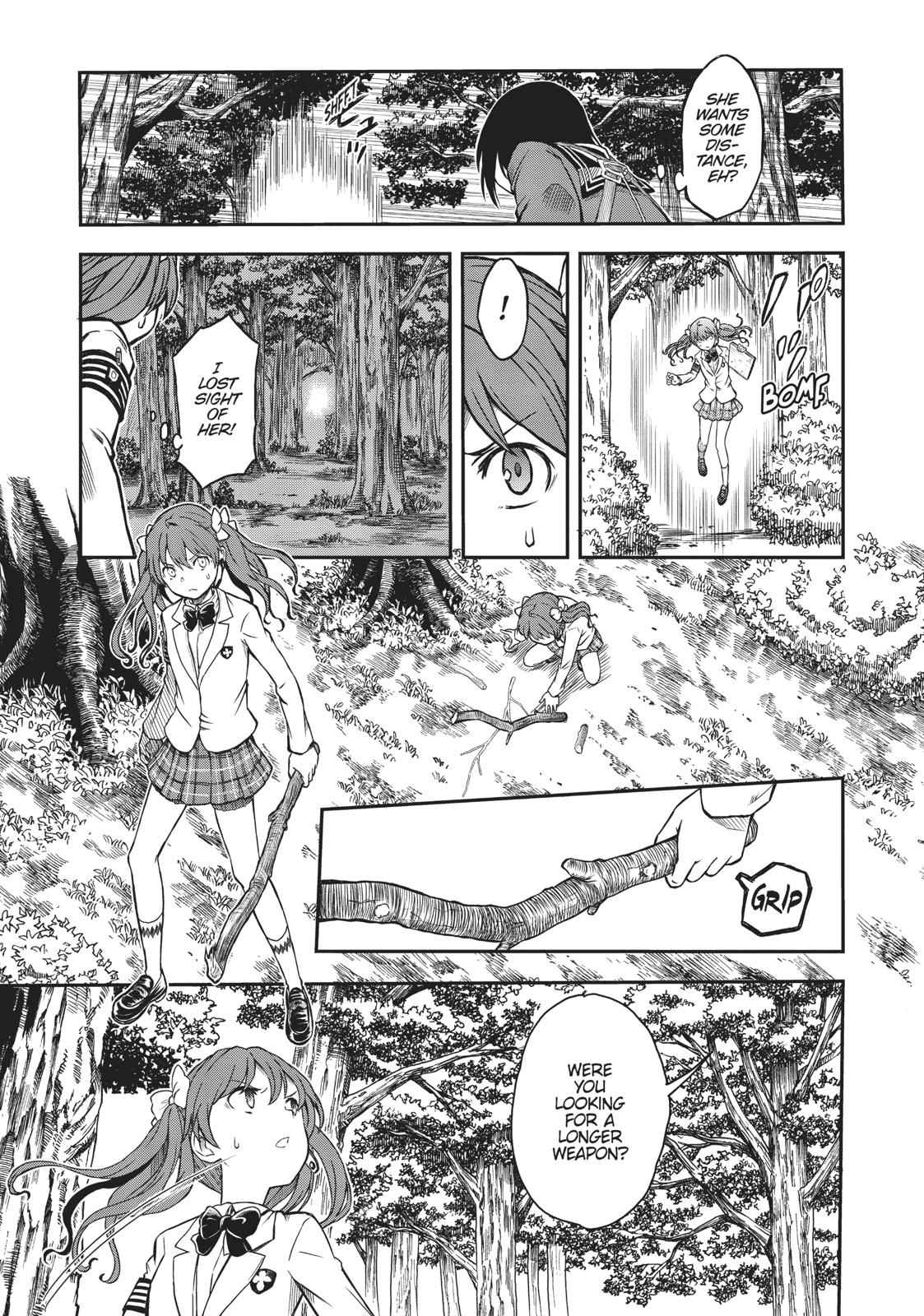 Toaru Majutsu no Index Gaiden: Toaru Kagaku no Railgun Chap 112 - Next Chap 113