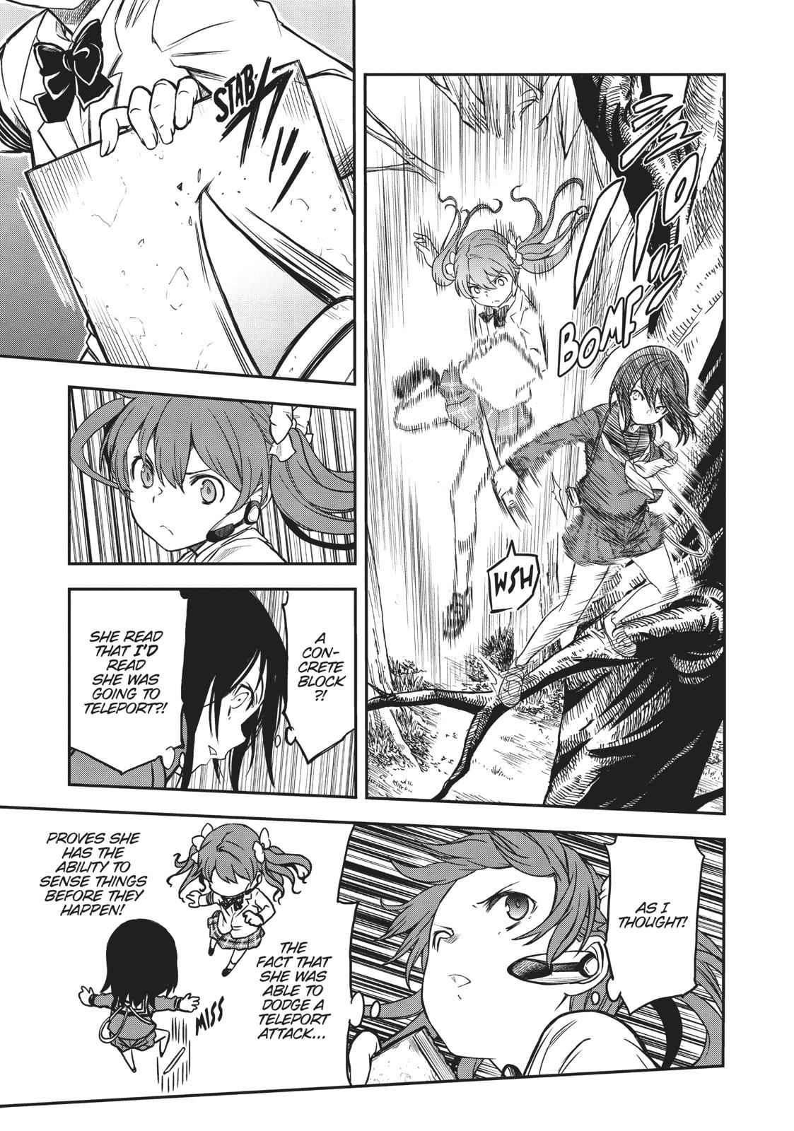 Toaru Majutsu no Index Gaiden: Toaru Kagaku no Railgun Chap 112 - Next Chap 113