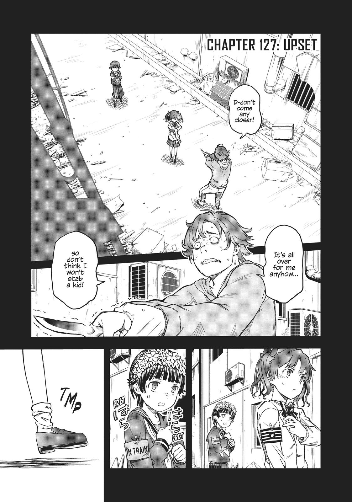 Toaru Majutsu no Index Gaiden: Toaru Kagaku no Railgun Chap 127 - Next Chap 128