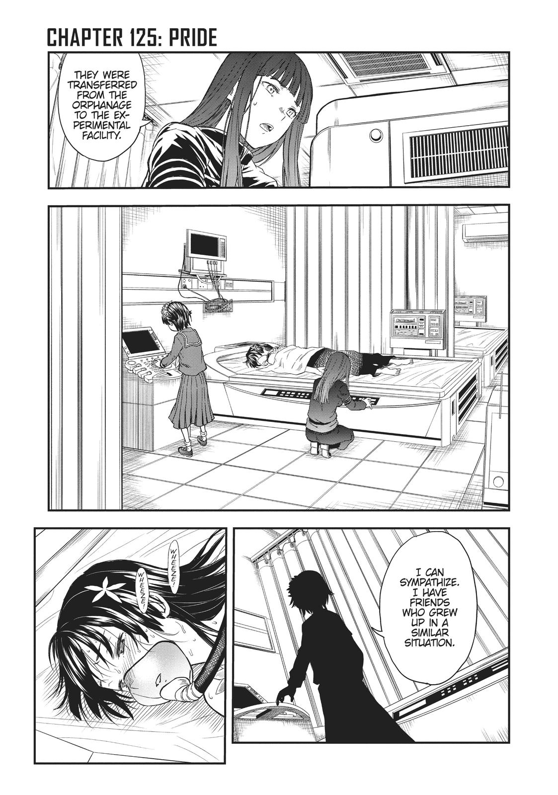 Toaru Majutsu no Index Gaiden: Toaru Kagaku no Railgun Chap 125 - Next Chap 126