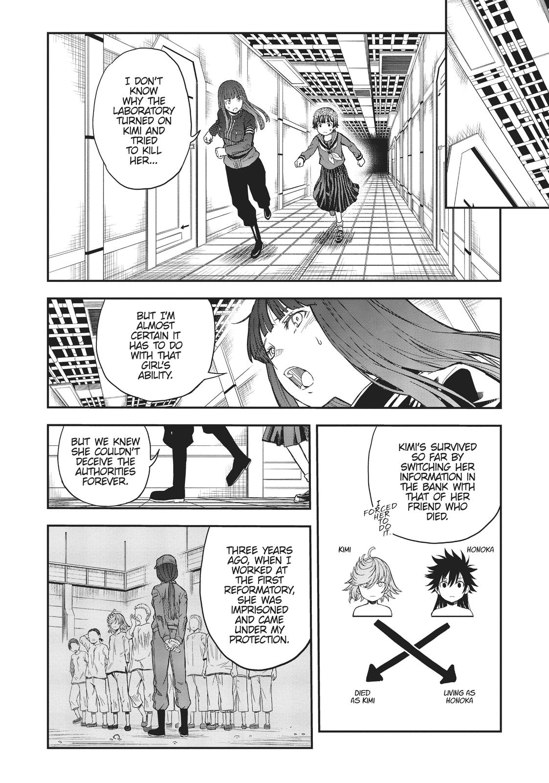 Toaru Majutsu no Index Gaiden: Toaru Kagaku no Railgun Chap 125 - Next Chap 126