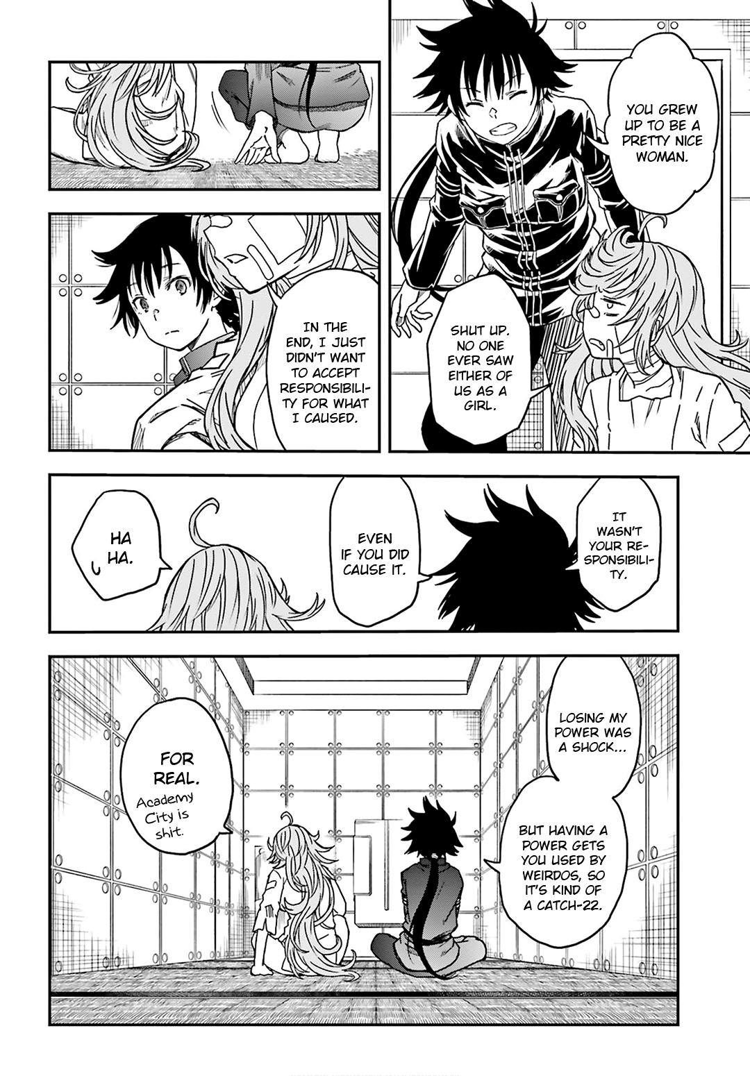 Toaru Majutsu no Index Gaiden: Toaru Kagaku no Railgun Chap 128 - Next Chap 129