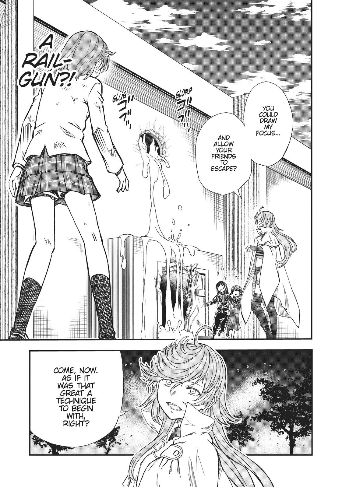 Toaru Majutsu no Index Gaiden: Toaru Kagaku no Railgun Chap 122 - Next Chap 123