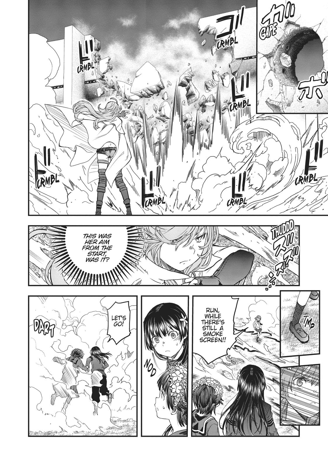 Toaru Majutsu no Index Gaiden: Toaru Kagaku no Railgun Chap 123 - Next Chap 124
