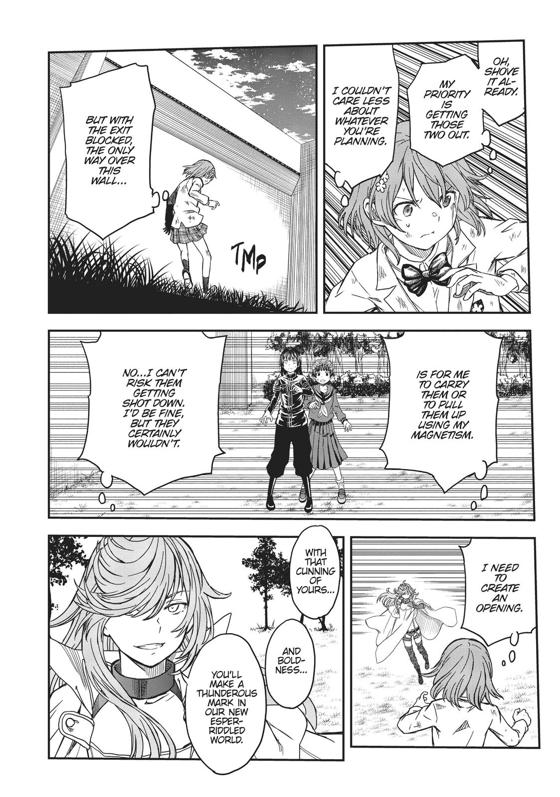 Toaru Majutsu no Index Gaiden: Toaru Kagaku no Railgun Chap 123 - Next Chap 124