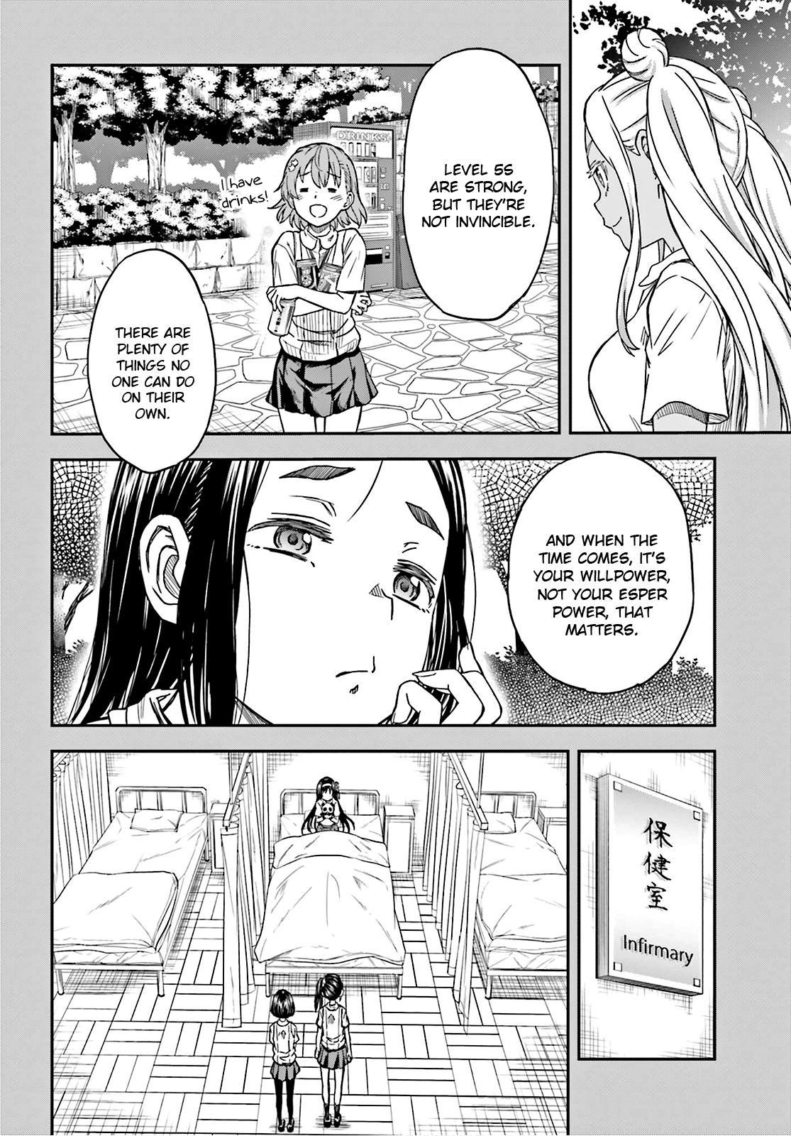 Toaru Majutsu no Index Gaiden: Toaru Kagaku no Railgun Chap 134 - Next Chap 135