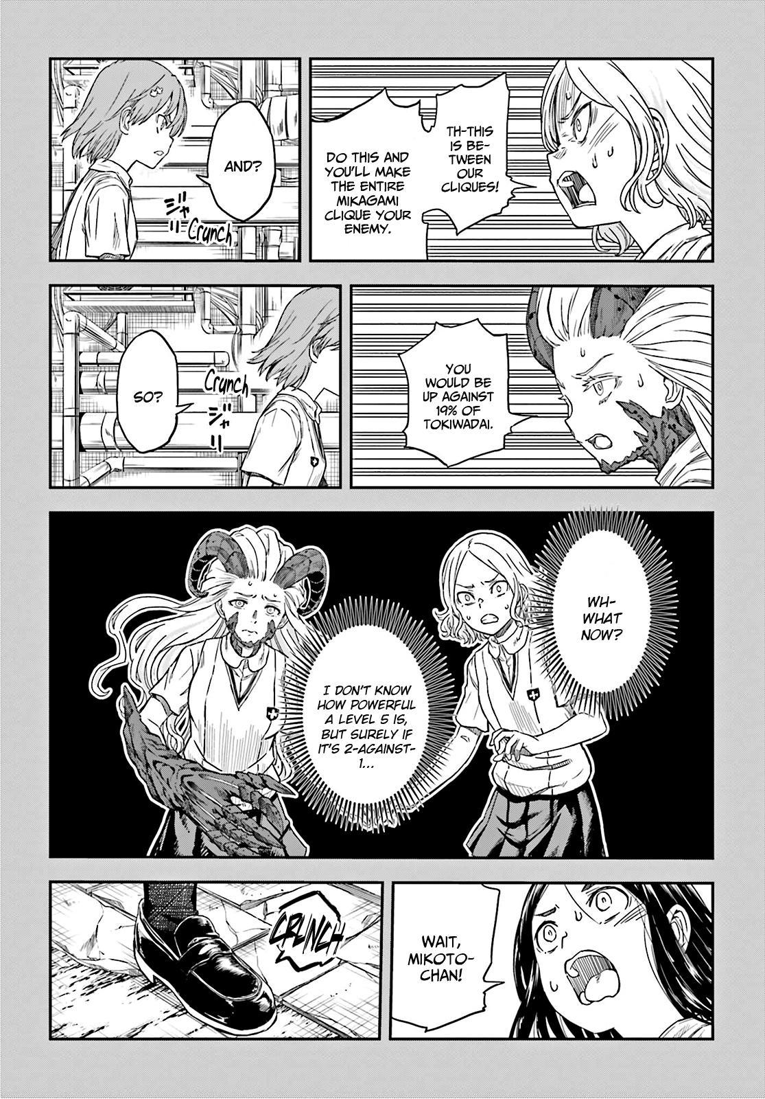 Toaru Majutsu no Index Gaiden: Toaru Kagaku no Railgun Chap 134 - Next Chap 135