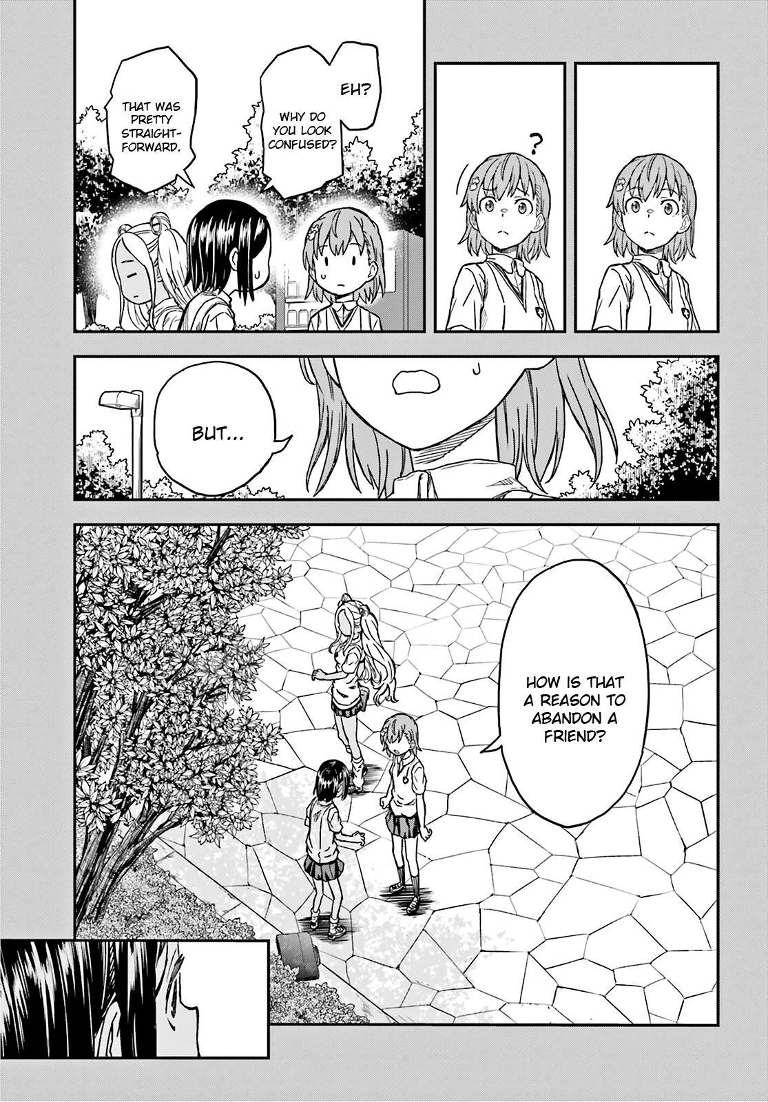 Toaru Majutsu no Index Gaiden: Toaru Kagaku no Railgun Chap 134 - Next Chap 135