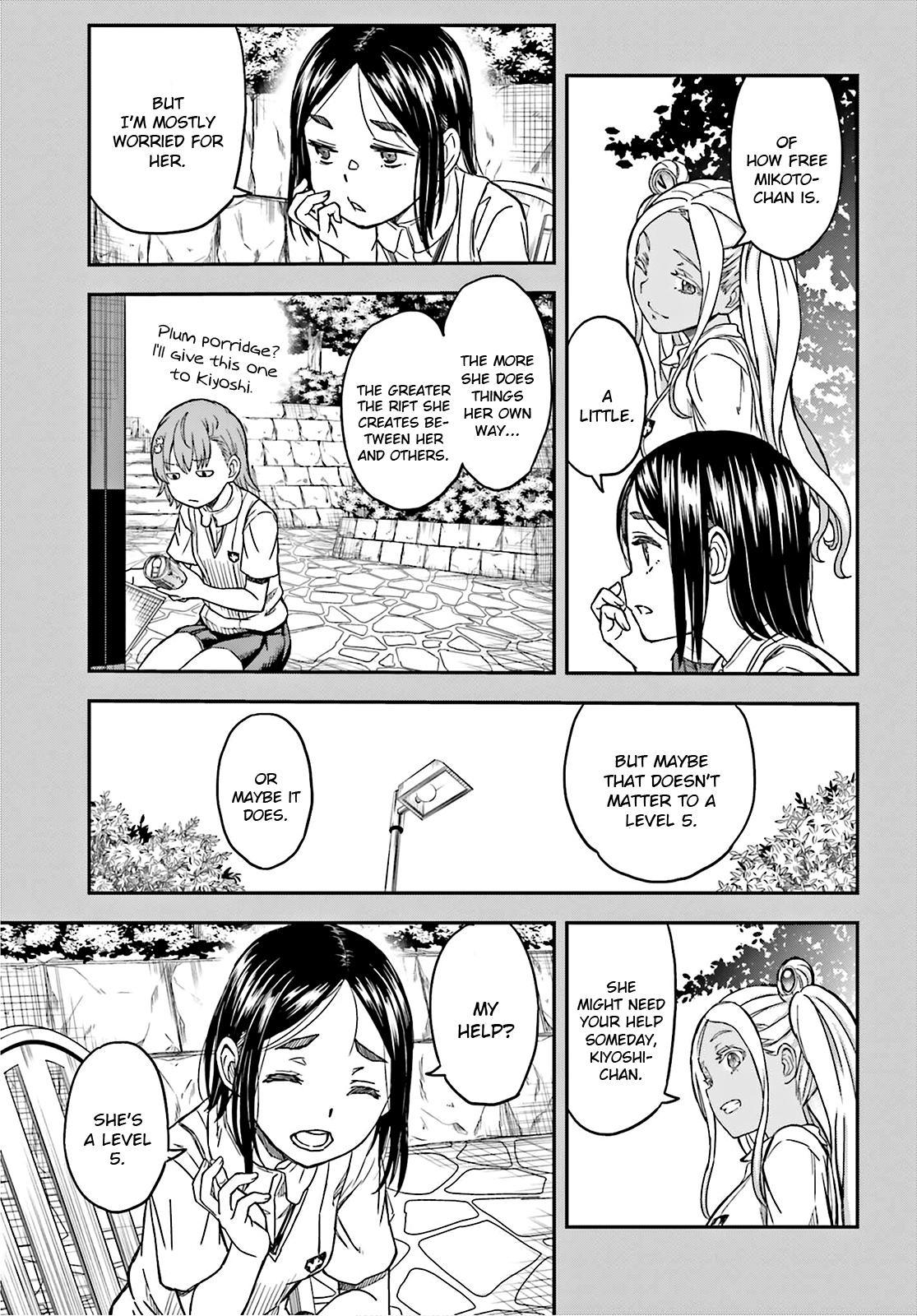 Toaru Majutsu no Index Gaiden: Toaru Kagaku no Railgun Chap 134 - Next Chap 135