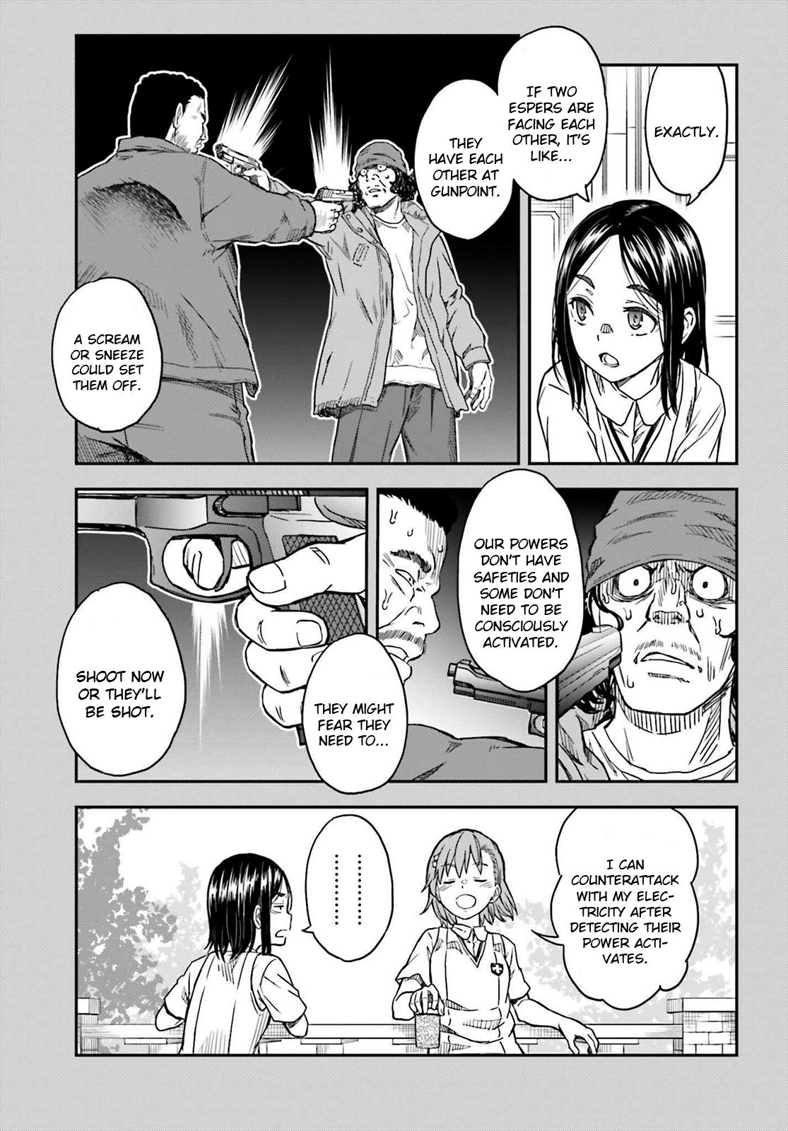 Toaru Majutsu no Index Gaiden: Toaru Kagaku no Railgun Chap 138 - Next Chap 139