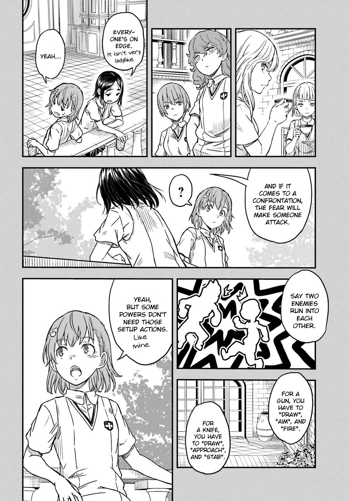 Toaru Majutsu no Index Gaiden: Toaru Kagaku no Railgun Chap 138 - Next Chap 139