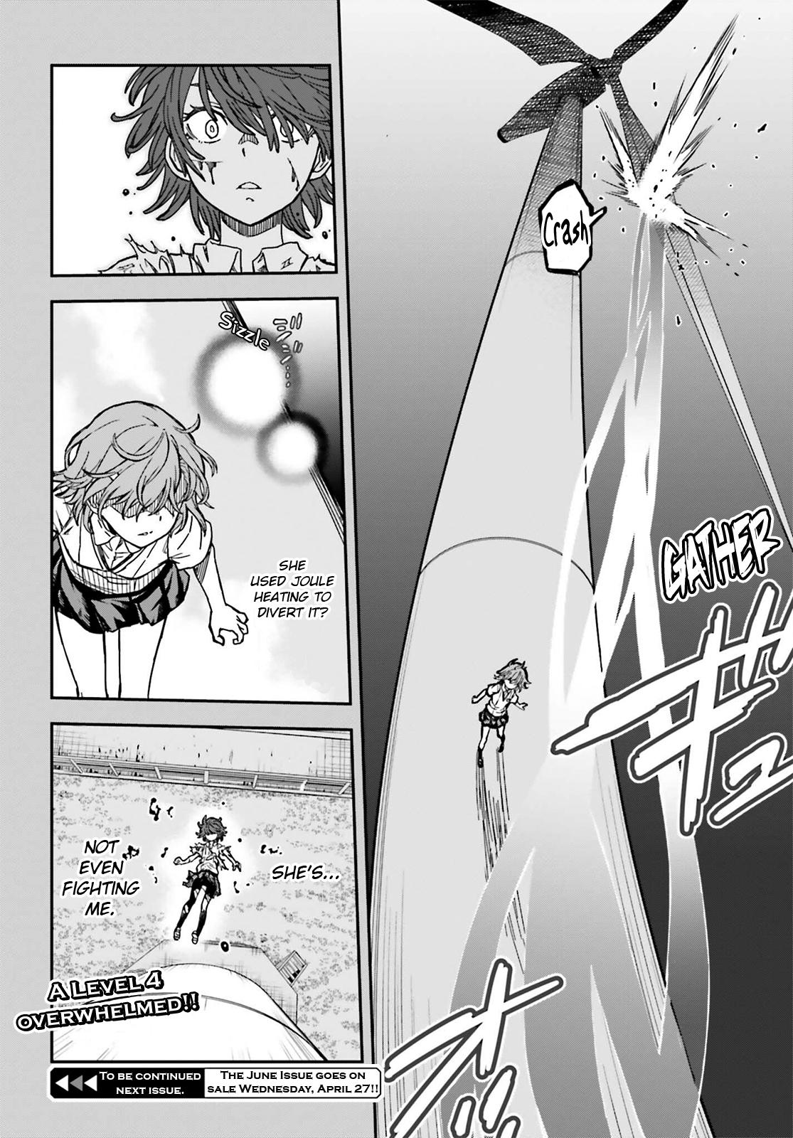 Toaru Majutsu no Index Gaiden: Toaru Kagaku no Railgun Chap 139.1 - Next Chap 140.1
