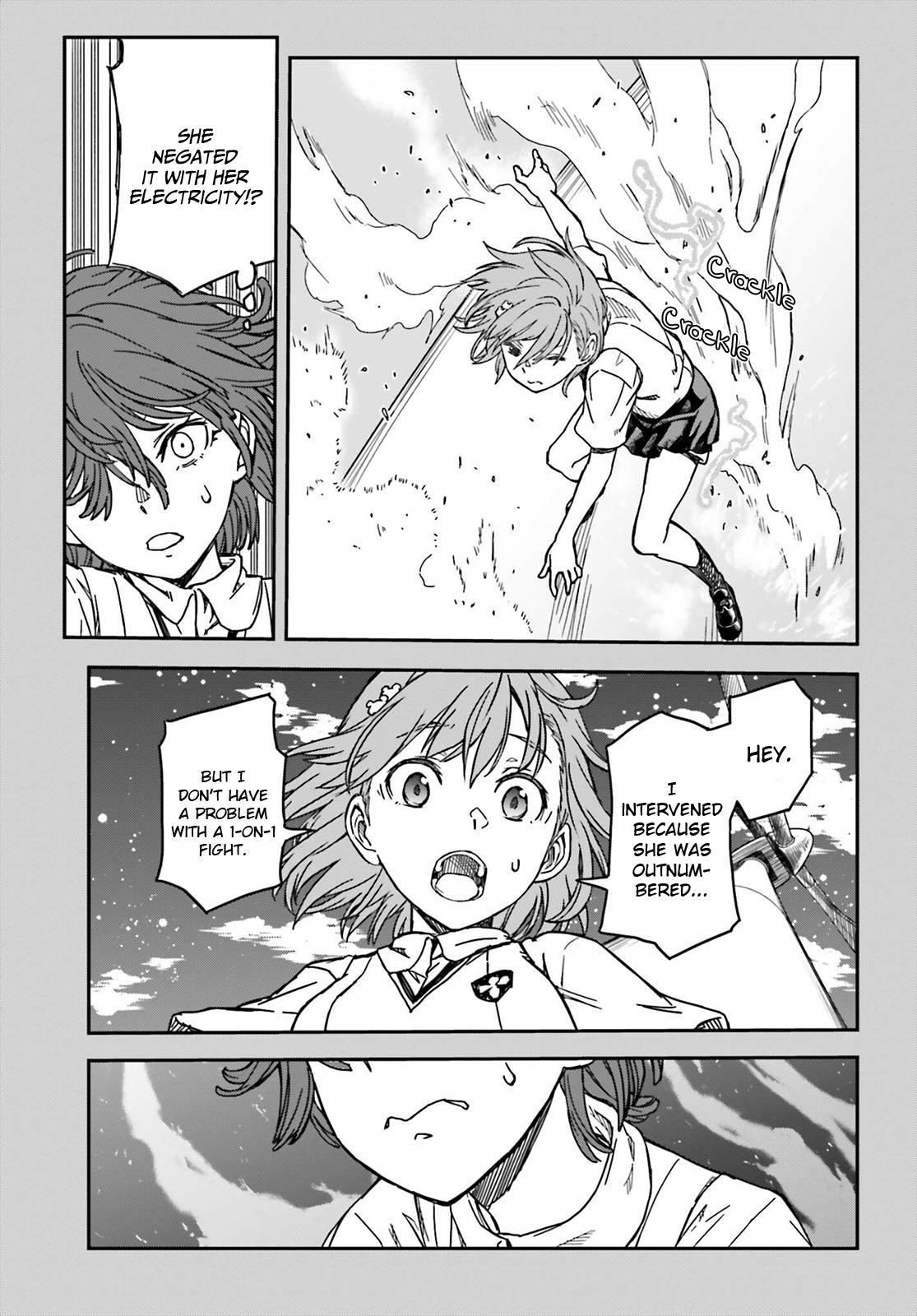 Toaru Majutsu no Index Gaiden: Toaru Kagaku no Railgun Chap 139.1 - Next Chap 140.1