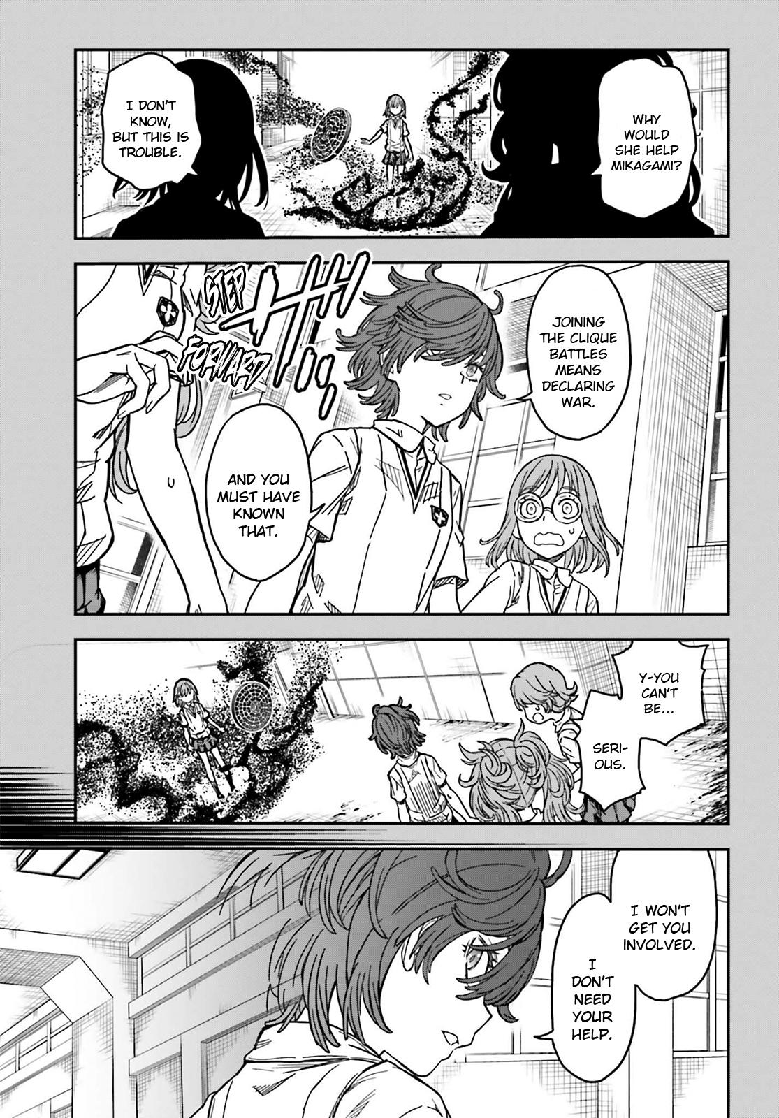 Toaru Majutsu no Index Gaiden: Toaru Kagaku no Railgun Chap 139.1 - Next Chap 140.1