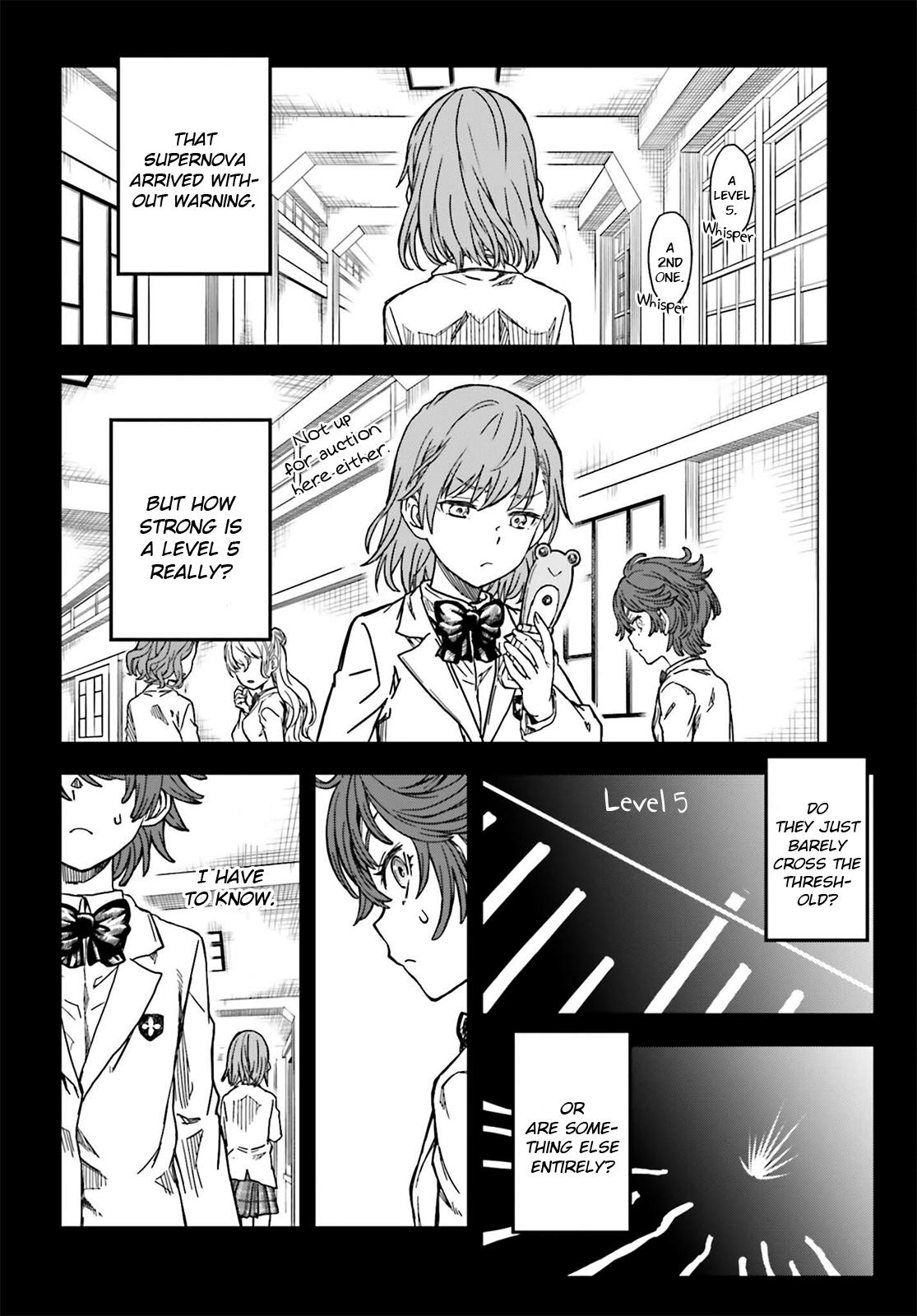 Toaru Majutsu no Index Gaiden: Toaru Kagaku no Railgun Chap 139.1 - Next Chap 140.1