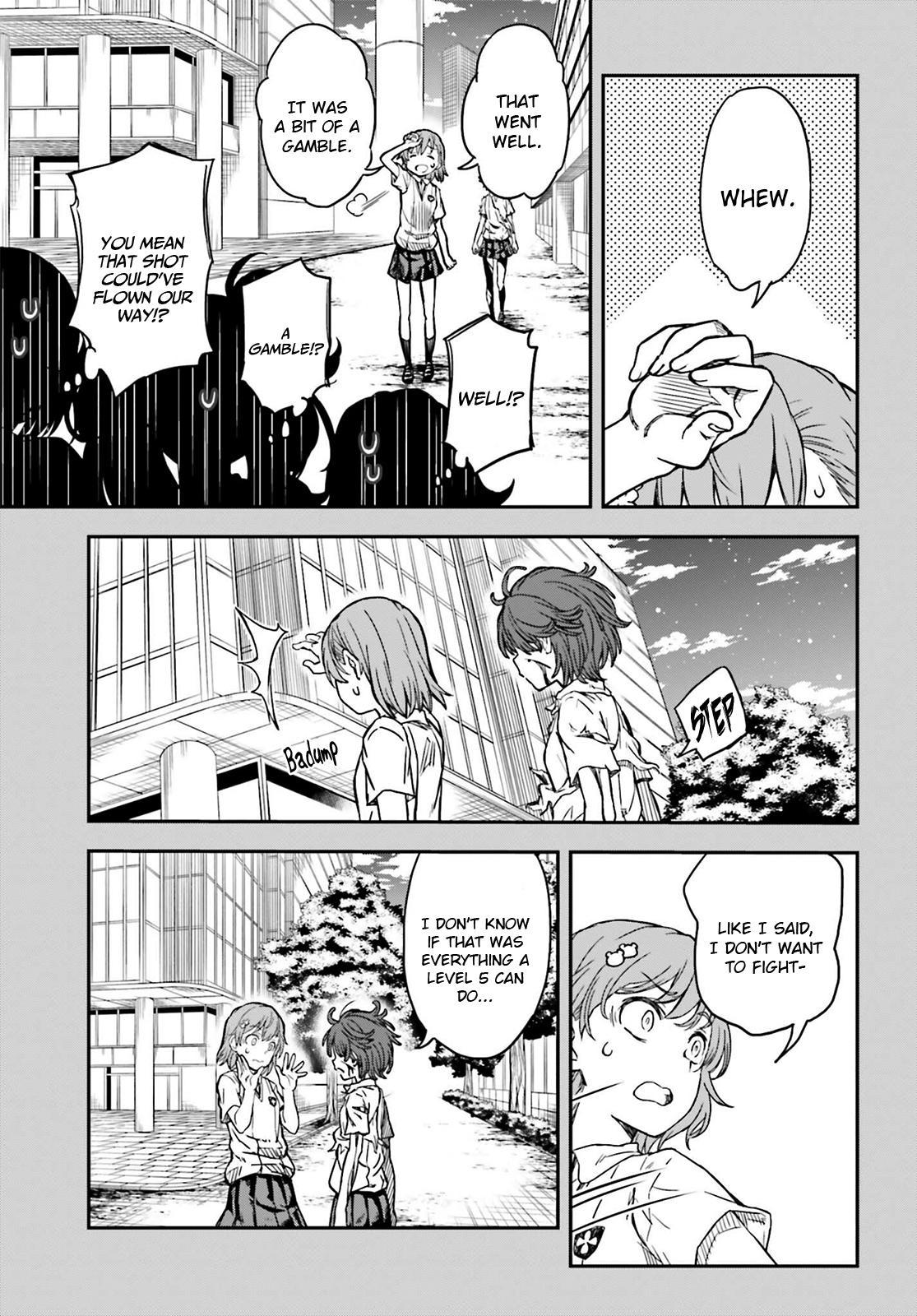 Toaru Majutsu no Index Gaiden: Toaru Kagaku no Railgun Chap 139.2 - Next Chap 140.2
