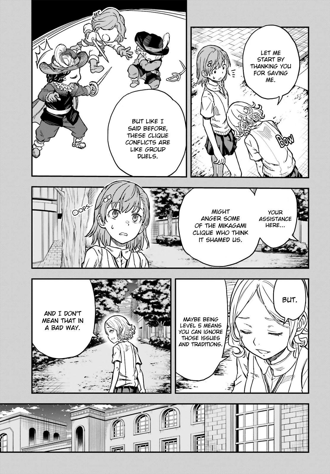 Toaru Majutsu no Index Gaiden: Toaru Kagaku no Railgun Chap 139.2 - Next Chap 140.2