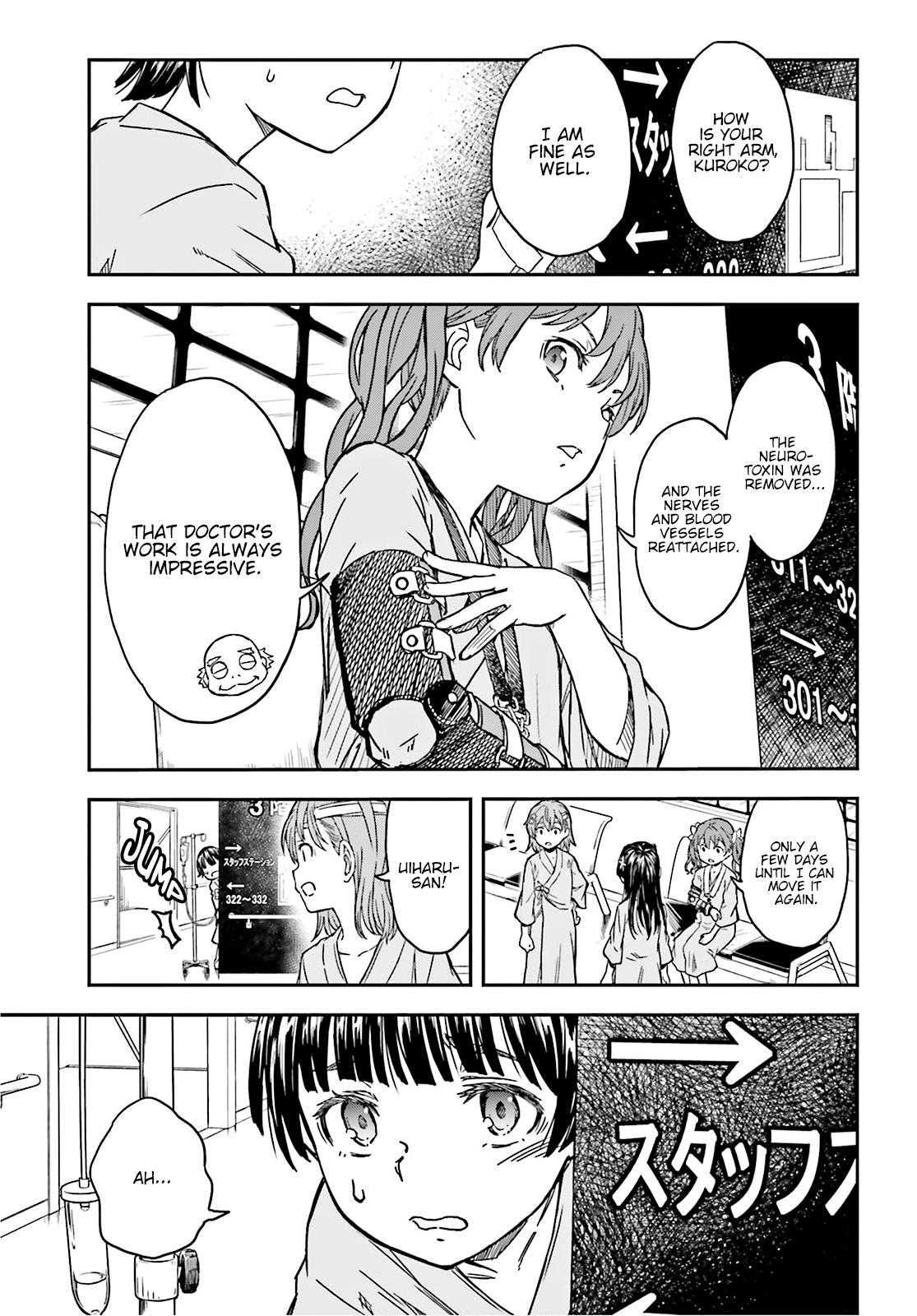 Toaru Majutsu no Index Gaiden: Toaru Kagaku no Railgun Chap 130 - Next Chap 131