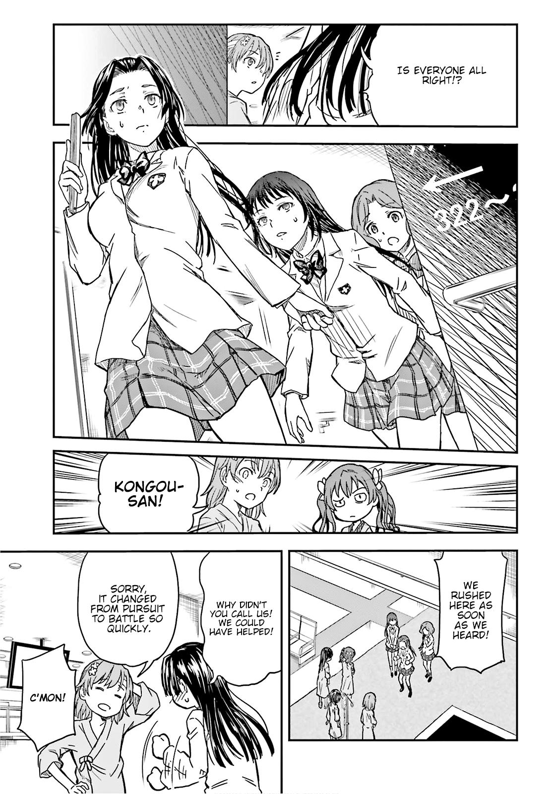 Toaru Majutsu no Index Gaiden: Toaru Kagaku no Railgun Chap 130 - Next Chap 131