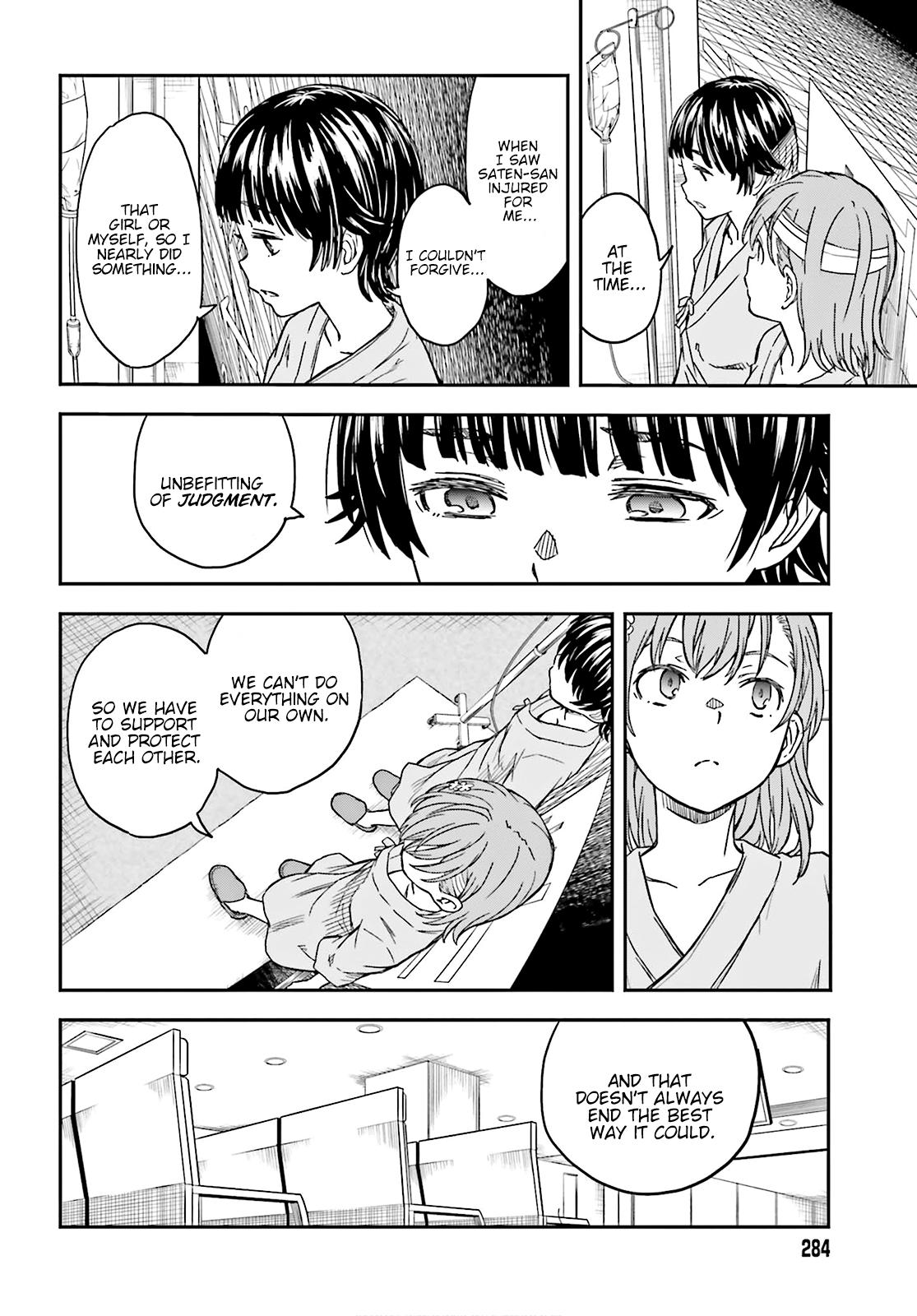 Toaru Majutsu no Index Gaiden: Toaru Kagaku no Railgun Chap 130 - Next Chap 131