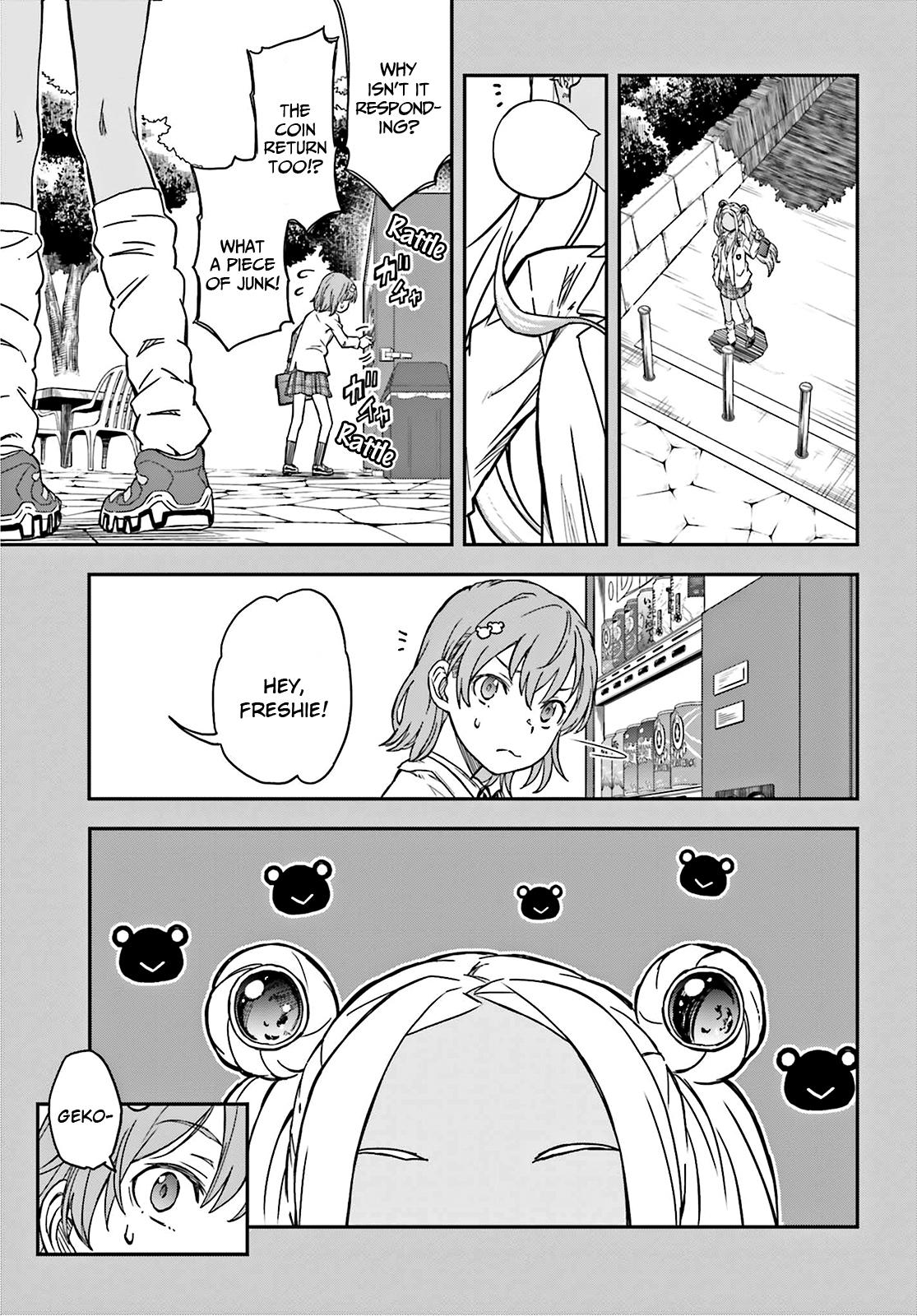 Toaru Majutsu no Index Gaiden: Toaru Kagaku no Railgun Chap 131 - Next Chap 132