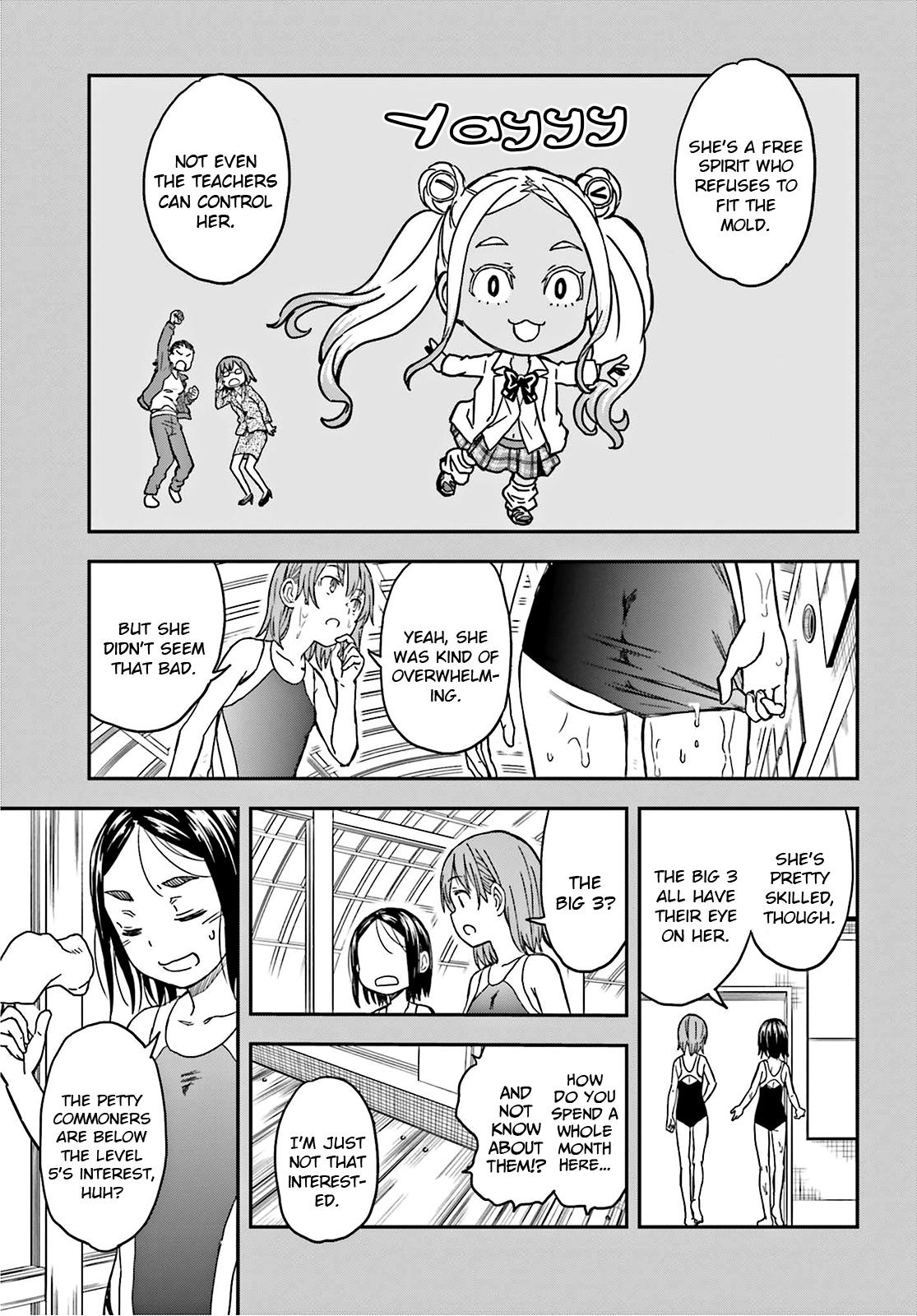 Toaru Majutsu no Index Gaiden: Toaru Kagaku no Railgun Chap 131 - Next Chap 132