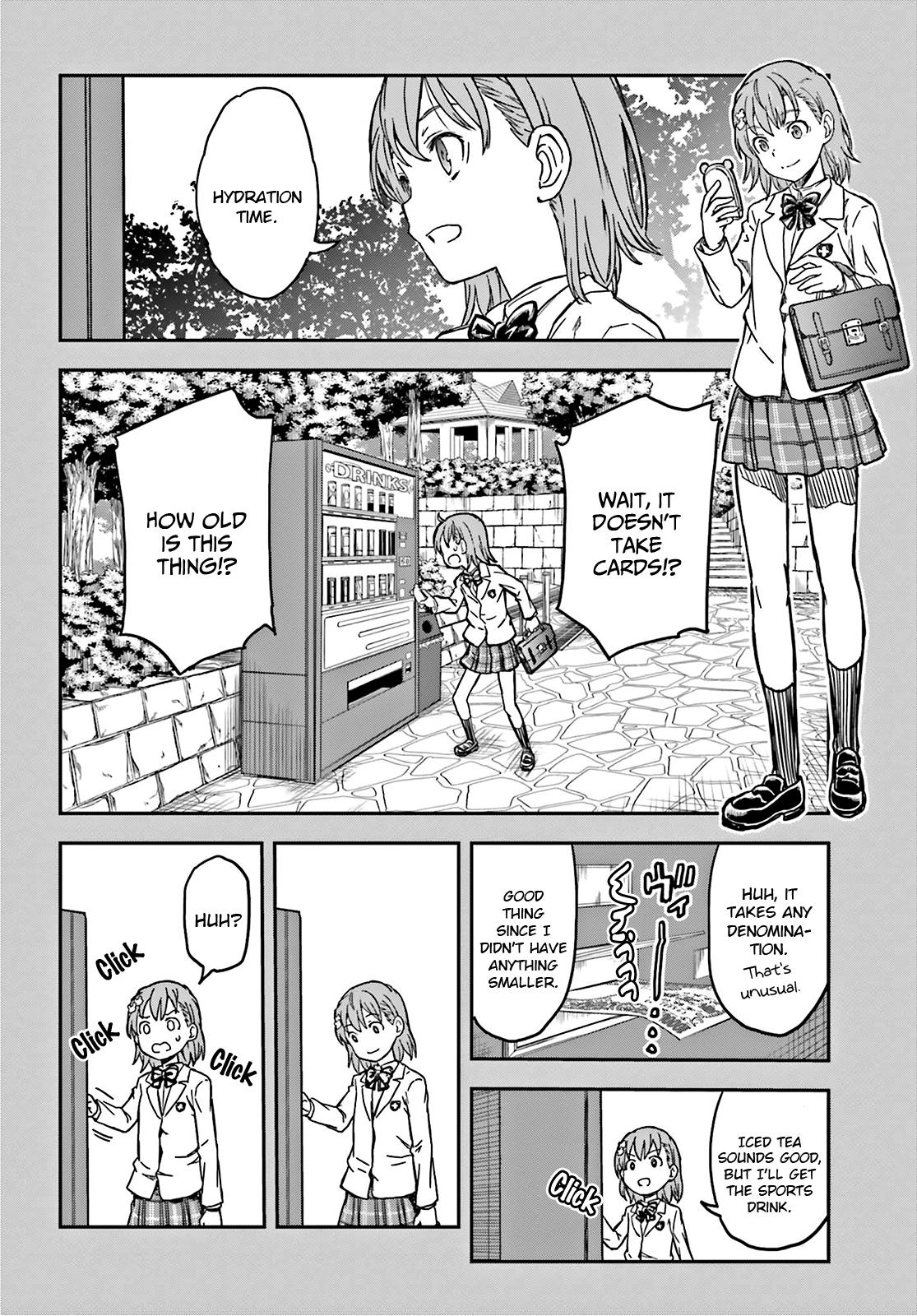 Toaru Majutsu no Index Gaiden: Toaru Kagaku no Railgun Chap 131 - Next Chap 132