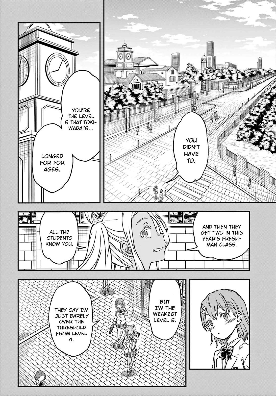 Toaru Majutsu no Index Gaiden: Toaru Kagaku no Railgun Chap 131 - Next Chap 132