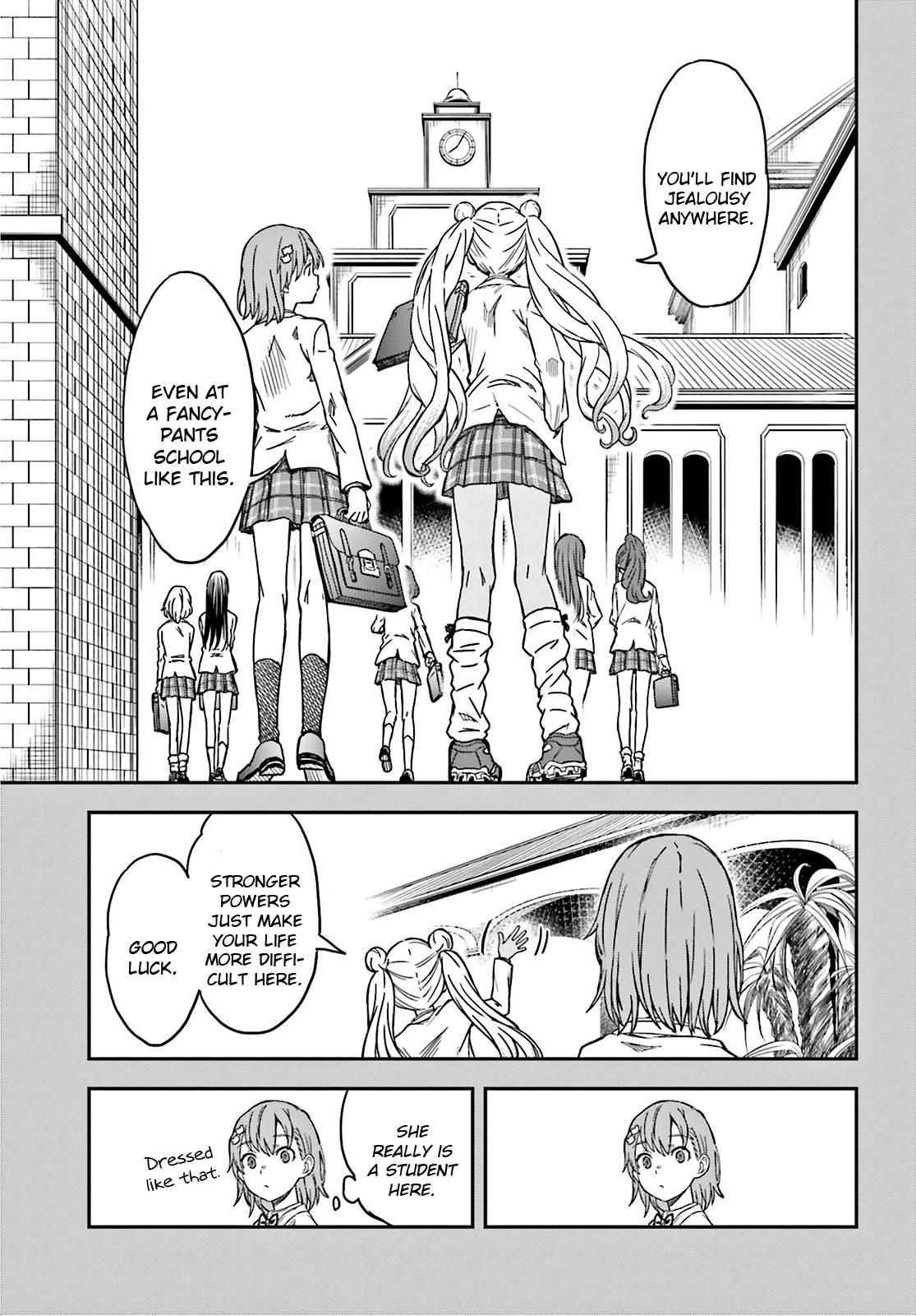 Toaru Majutsu no Index Gaiden: Toaru Kagaku no Railgun Chap 131 - Next Chap 132