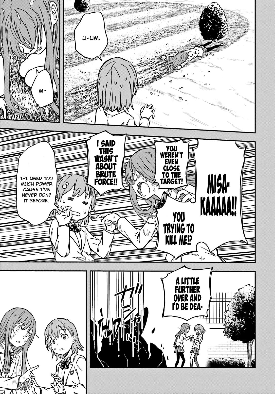 Toaru Majutsu no Index Gaiden: Toaru Kagaku no Railgun Chap 132 - Next Chap 133