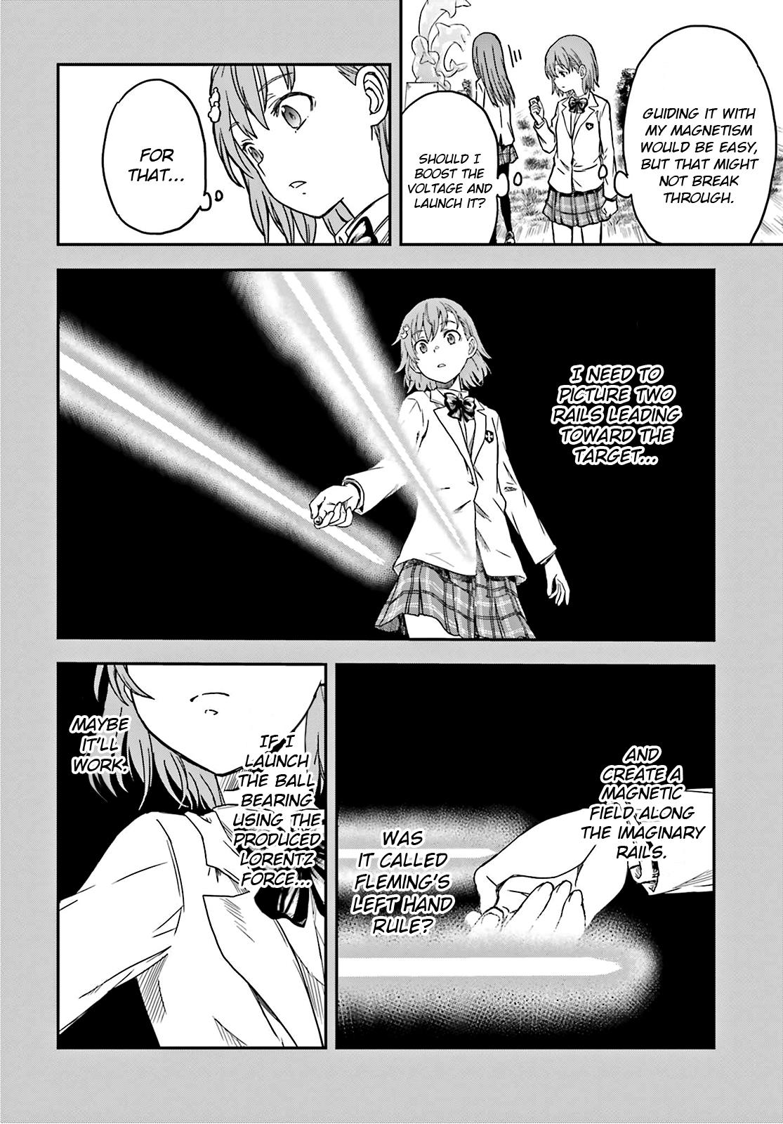 Toaru Majutsu no Index Gaiden: Toaru Kagaku no Railgun Chap 132 - Next Chap 133
