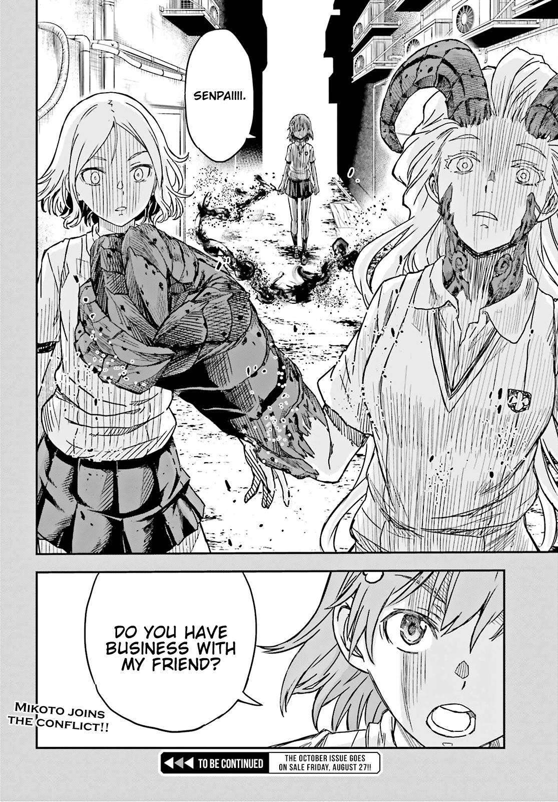 Toaru Majutsu no Index Gaiden: Toaru Kagaku no Railgun Chap 133.2 - Next Chap 134.2