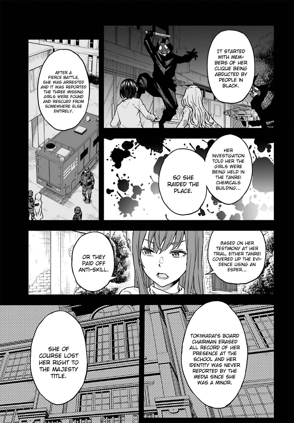 Toaru Majutsu no Index Gaiden: Toaru Kagaku no Railgun Chap 147 - Next Chap 148