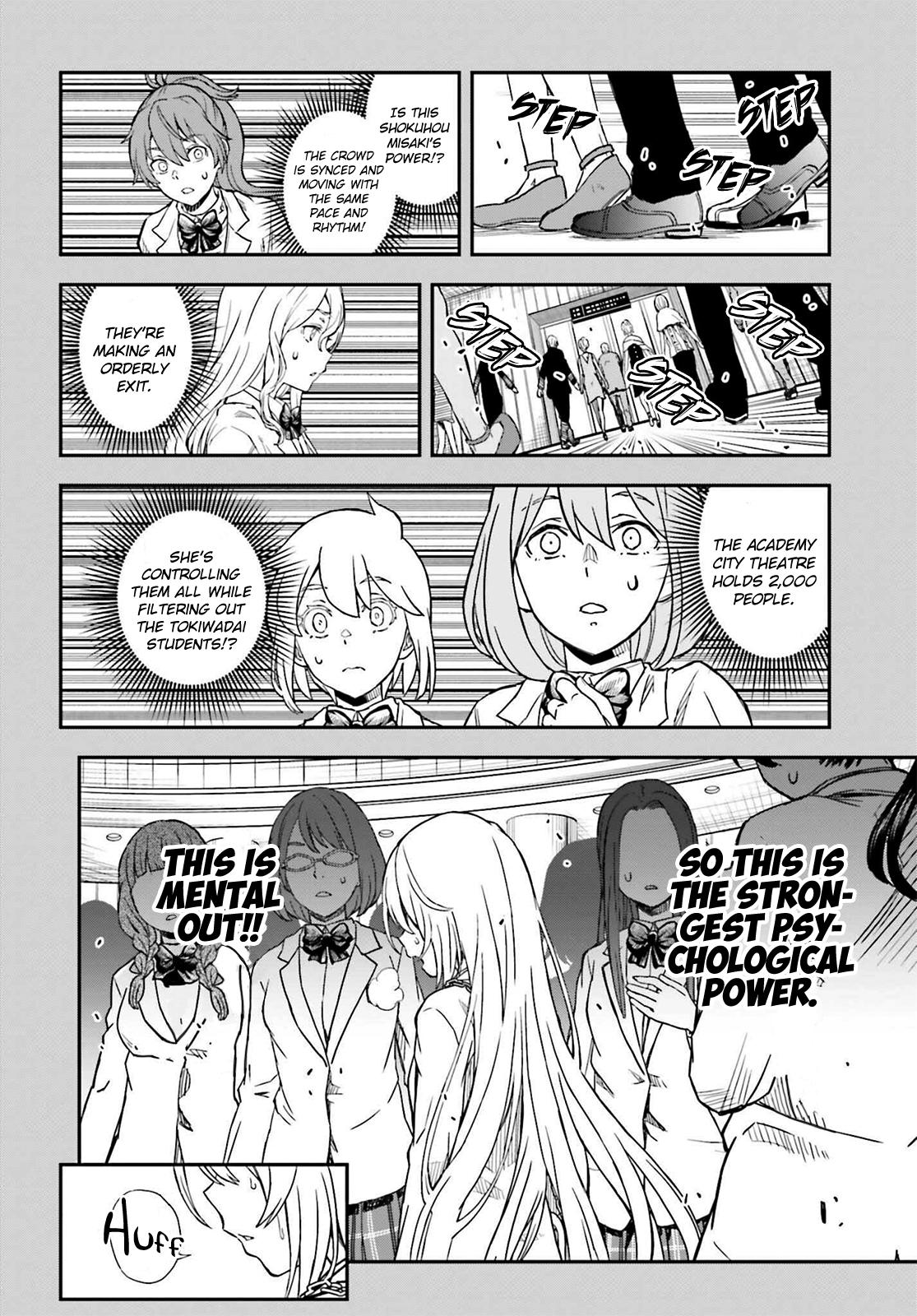 Toaru Majutsu no Index Gaiden: Toaru Kagaku no Railgun Chap 145 - Next Chap 146