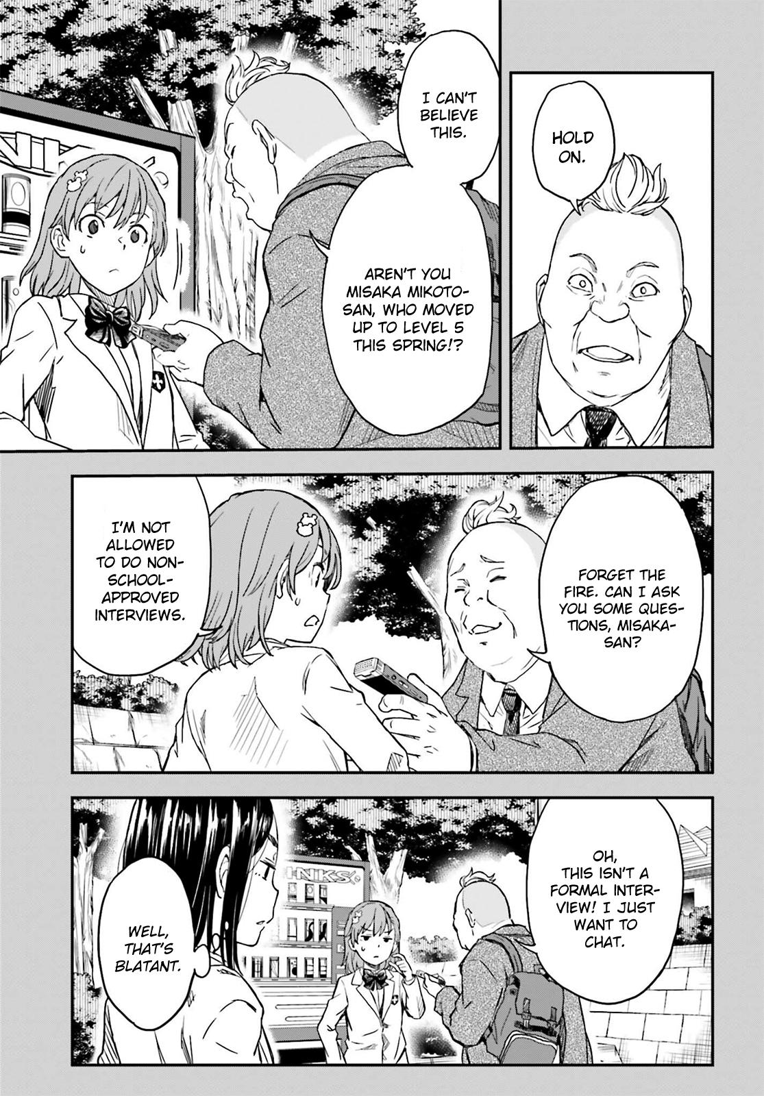 Toaru Majutsu no Index Gaiden: Toaru Kagaku no Railgun Chap 146 - Next Chap 147