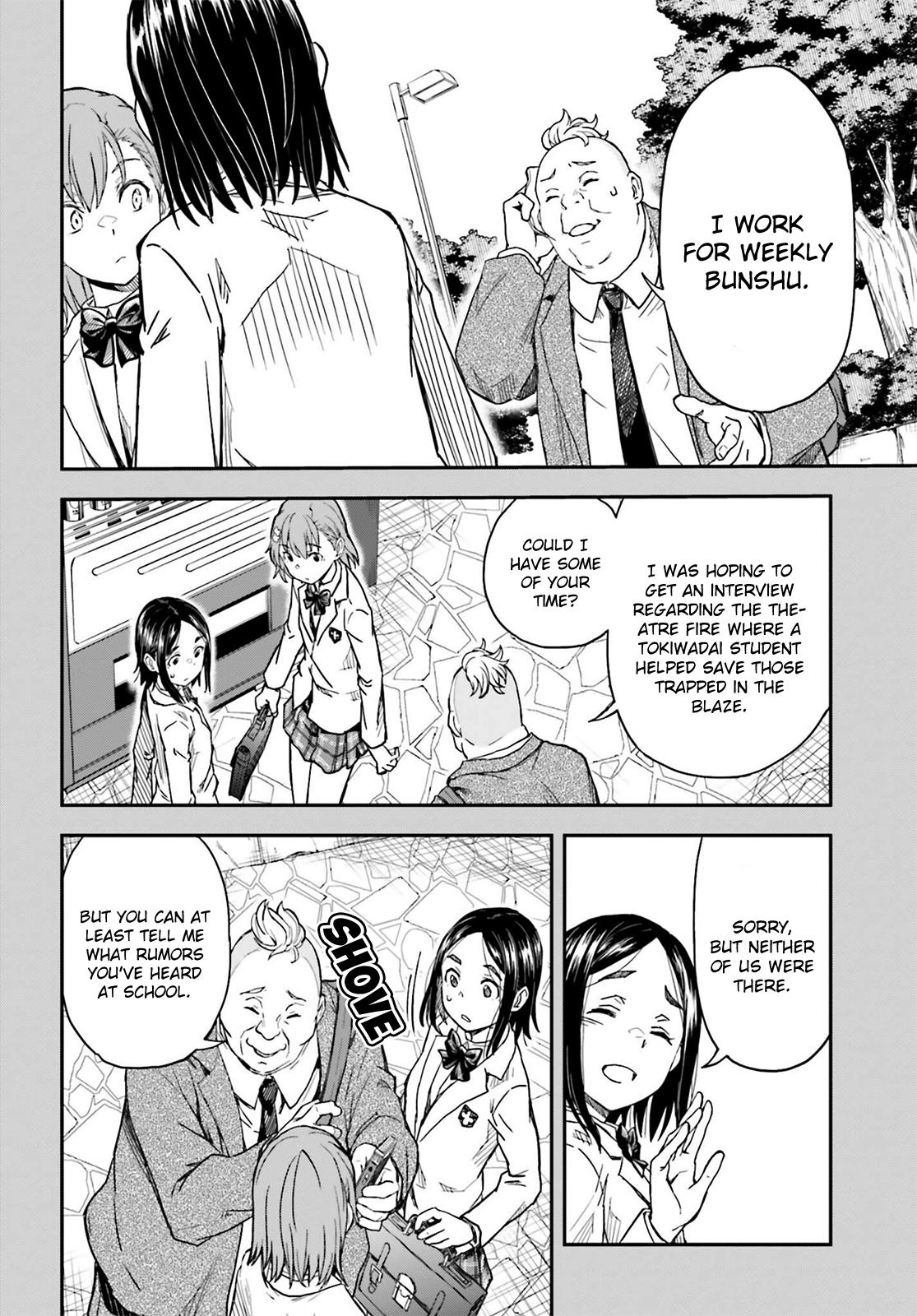 Toaru Majutsu no Index Gaiden: Toaru Kagaku no Railgun Chap 146 - Next Chap 147