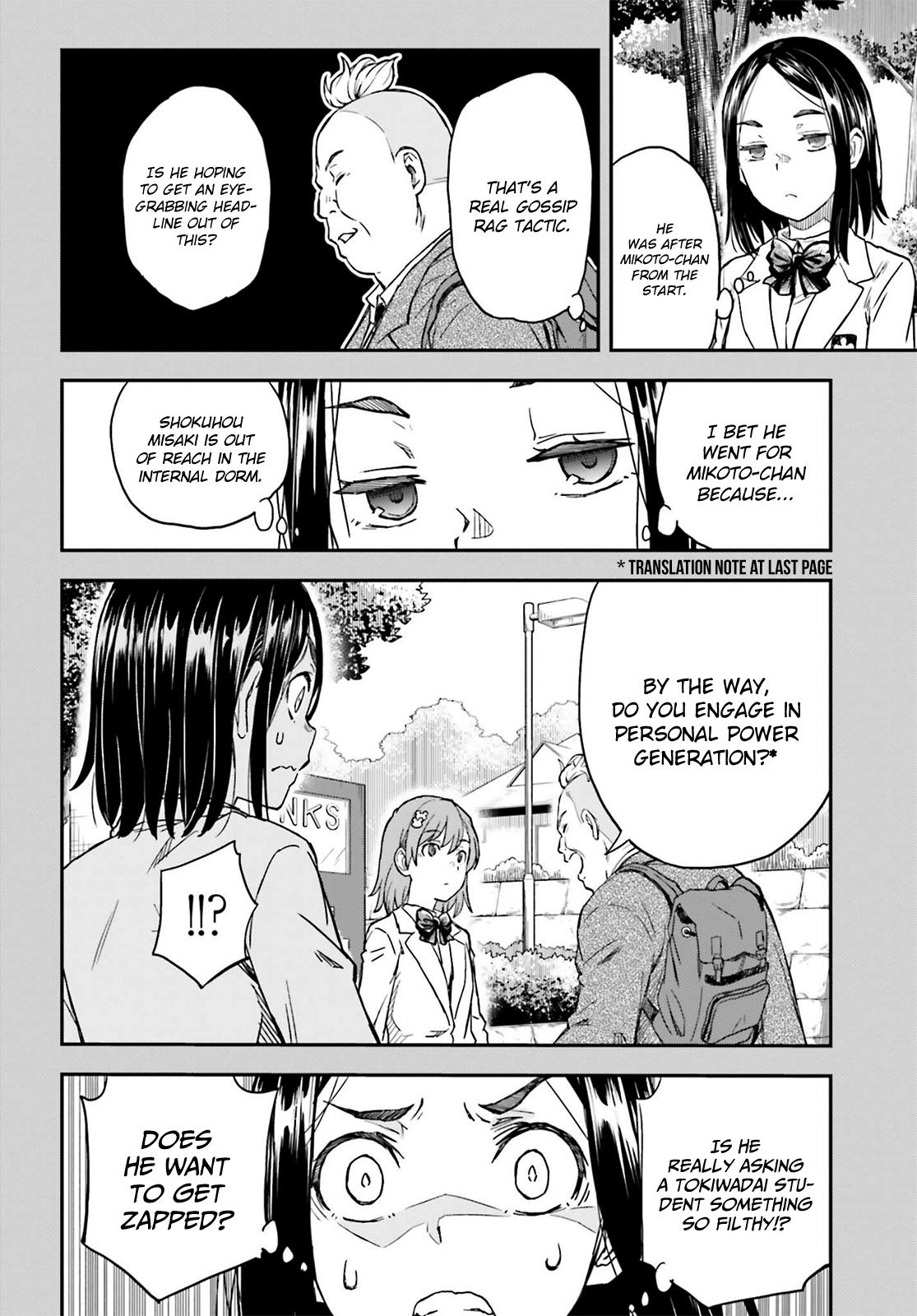 Toaru Majutsu no Index Gaiden: Toaru Kagaku no Railgun Chap 146 - Next Chap 147