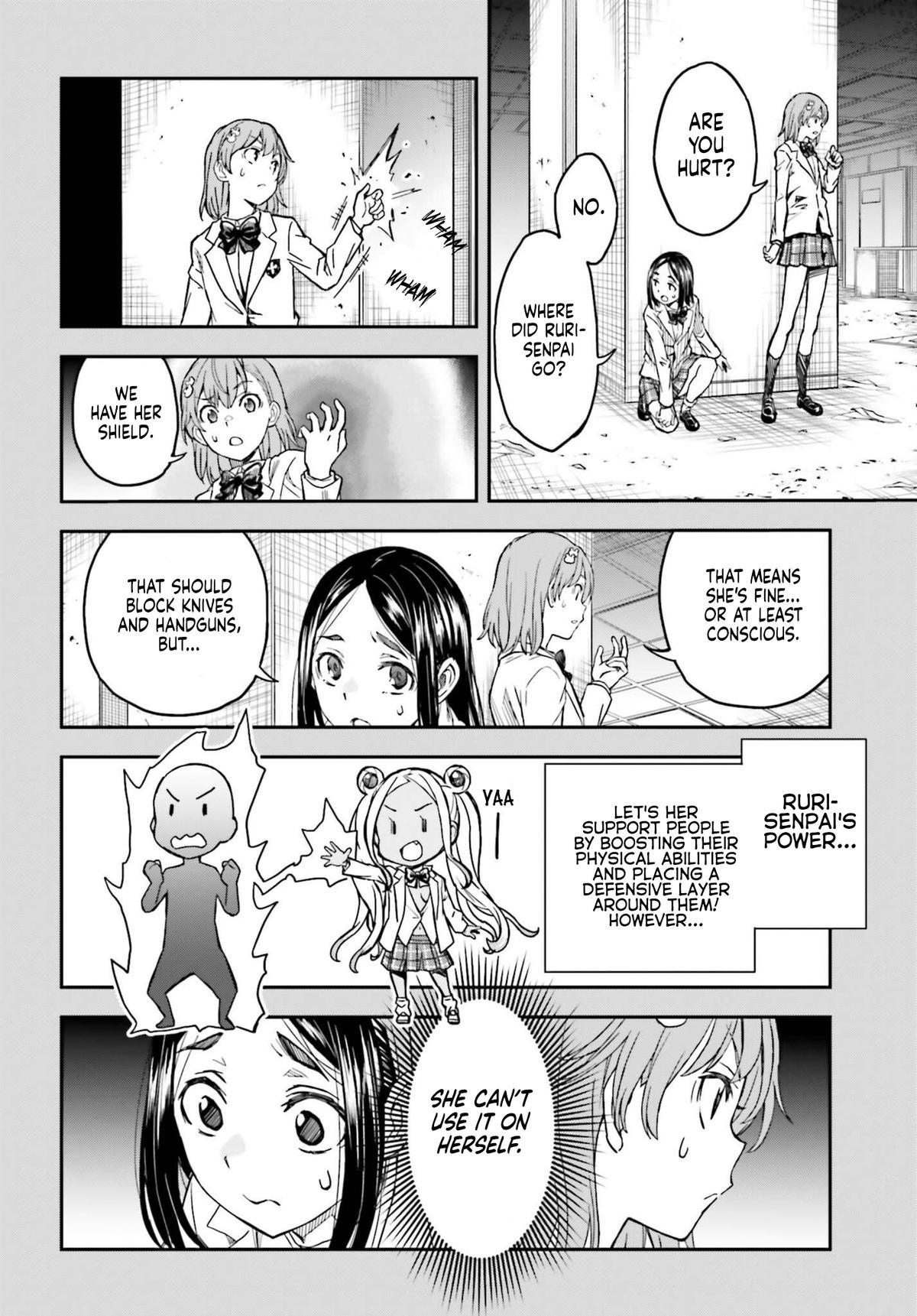 Toaru Majutsu no Index Gaiden: Toaru Kagaku no Railgun Chap 148 - Next Chap 149