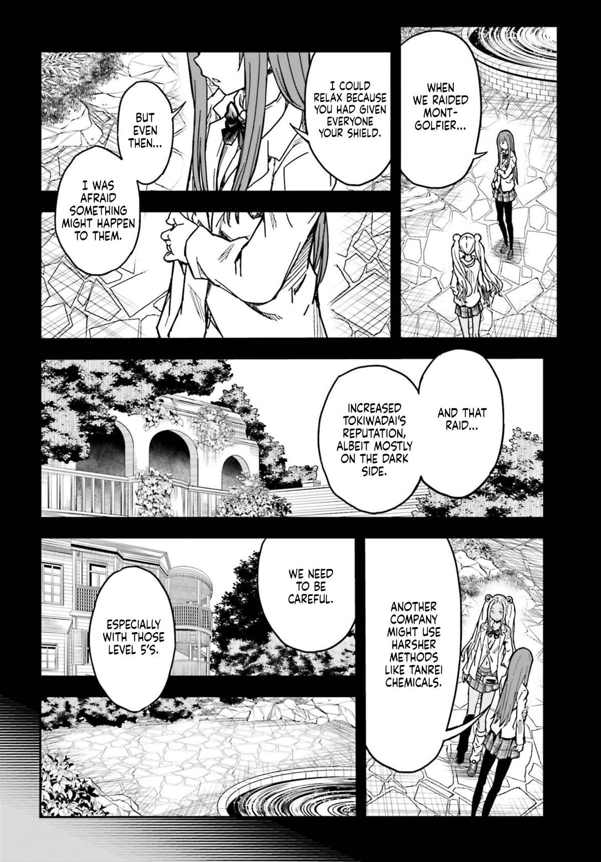 Toaru Majutsu no Index Gaiden: Toaru Kagaku no Railgun Chap 148 - Next Chap 149