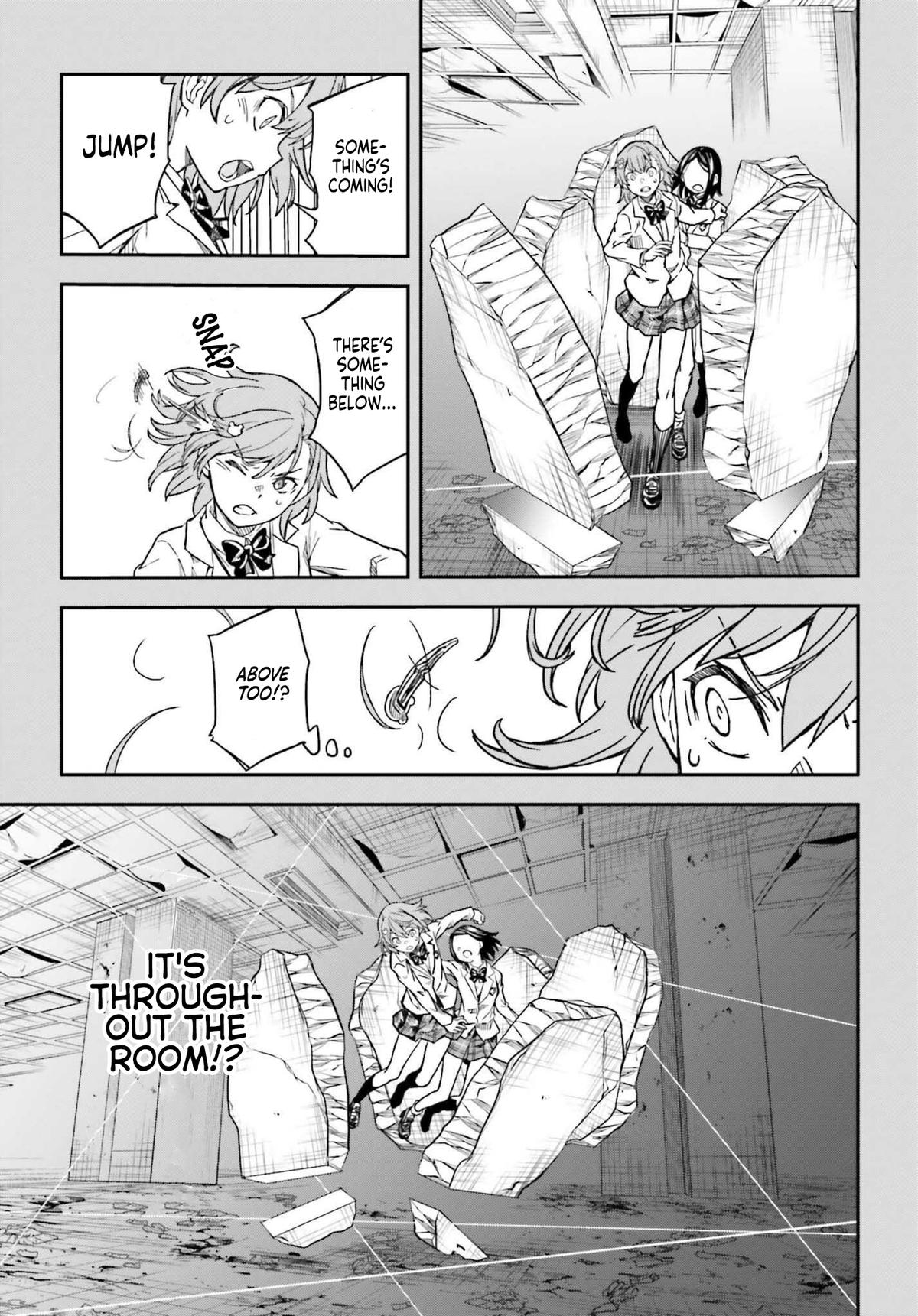 Toaru Majutsu no Index Gaiden: Toaru Kagaku no Railgun Chap 149.1 - Next Chap 150.1