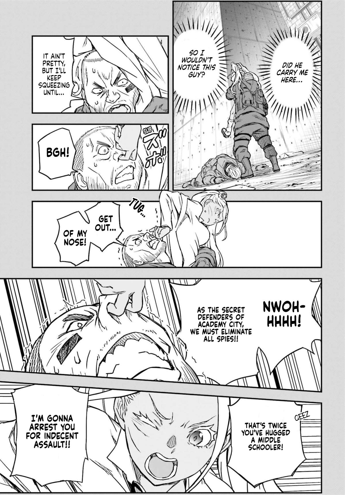 Toaru Majutsu no Index Gaiden: Toaru Kagaku no Railgun Chap 149.1 - Next Chap 150.1