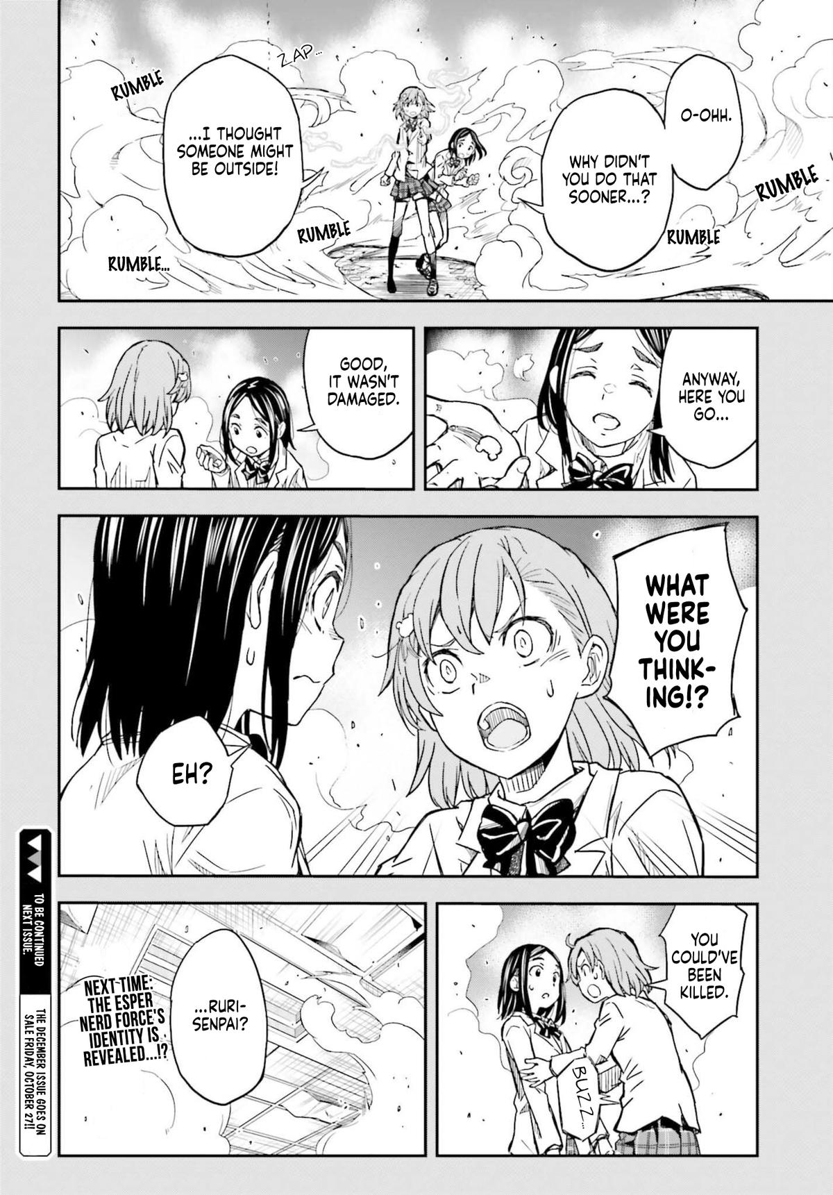 Toaru Majutsu no Index Gaiden: Toaru Kagaku no Railgun Chap 149.1 - Next Chap 150.1