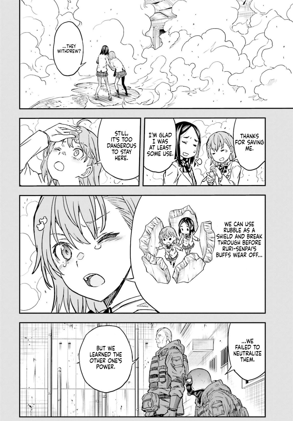 Toaru Majutsu no Index Gaiden: Toaru Kagaku no Railgun Chap 149.1 - Next Chap 150.1