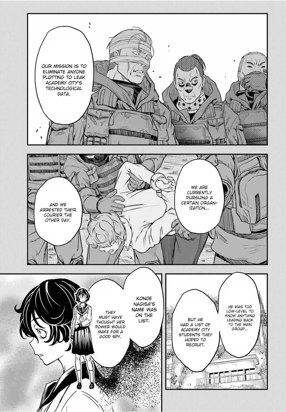 Toaru Majutsu no Index Gaiden: Toaru Kagaku no Railgun Chap 149.2 - Next Chap 150.2