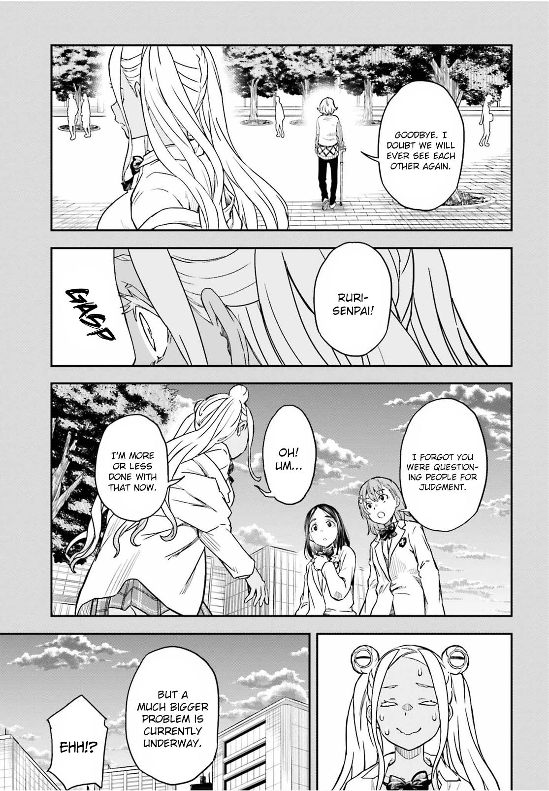 Toaru Majutsu no Index Gaiden: Toaru Kagaku no Railgun Chap 149.2 - Next Chap 150.2