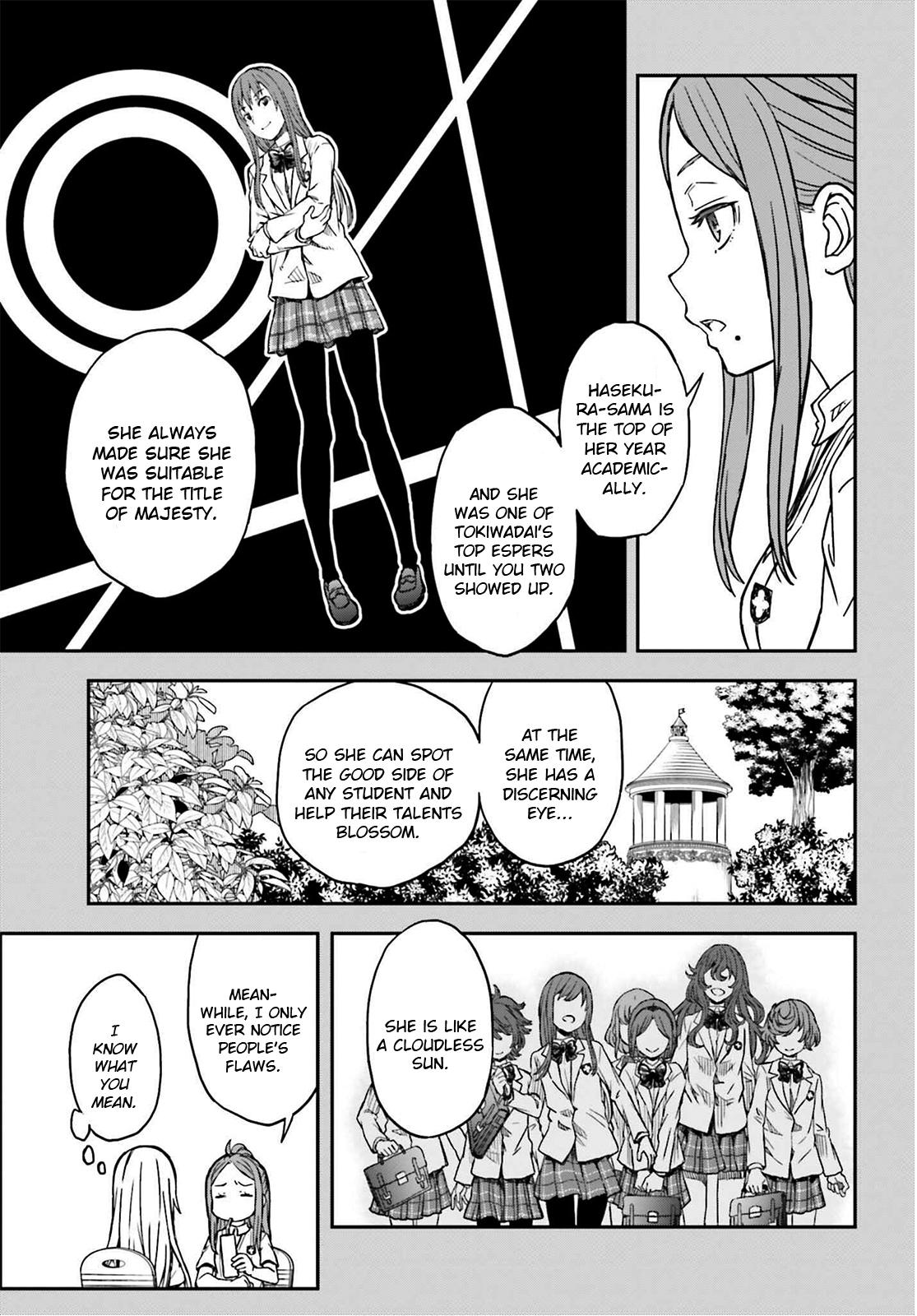 Toaru Majutsu no Index Gaiden: Toaru Kagaku no Railgun Chap 140.2 - Next Chap 141.2