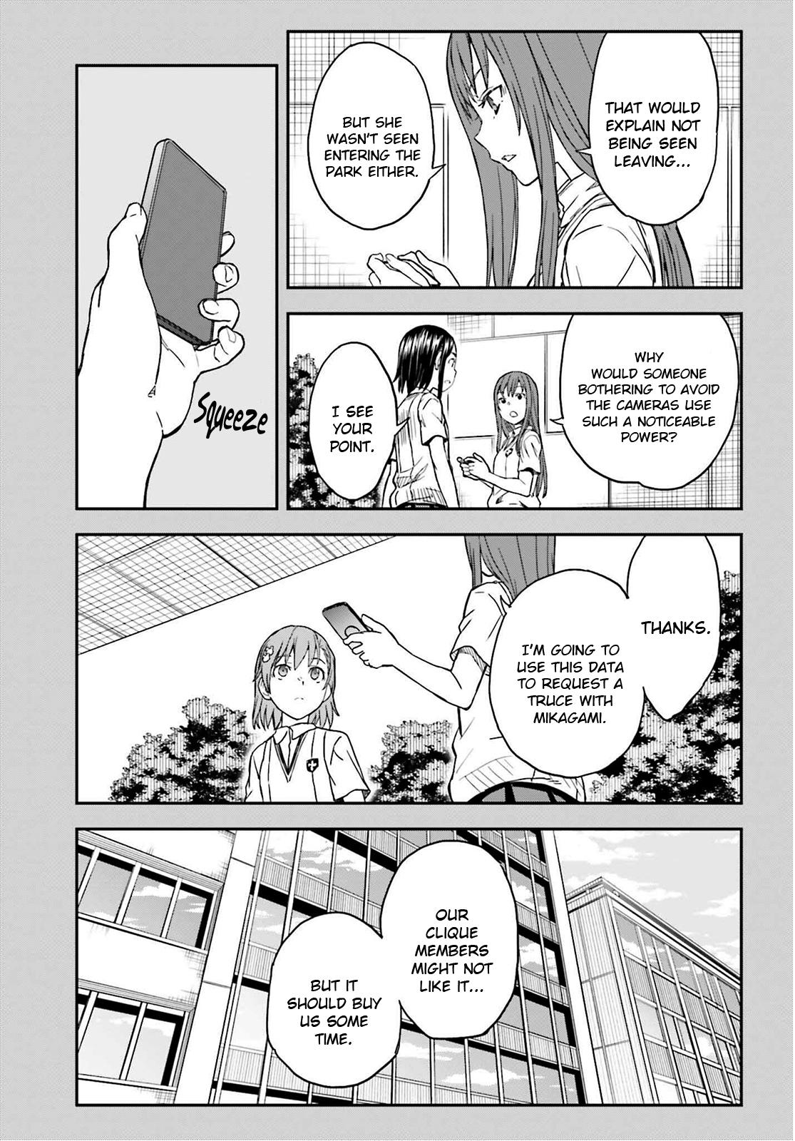 Toaru Majutsu no Index Gaiden: Toaru Kagaku no Railgun Chap 140.2 - Next Chap 141.2