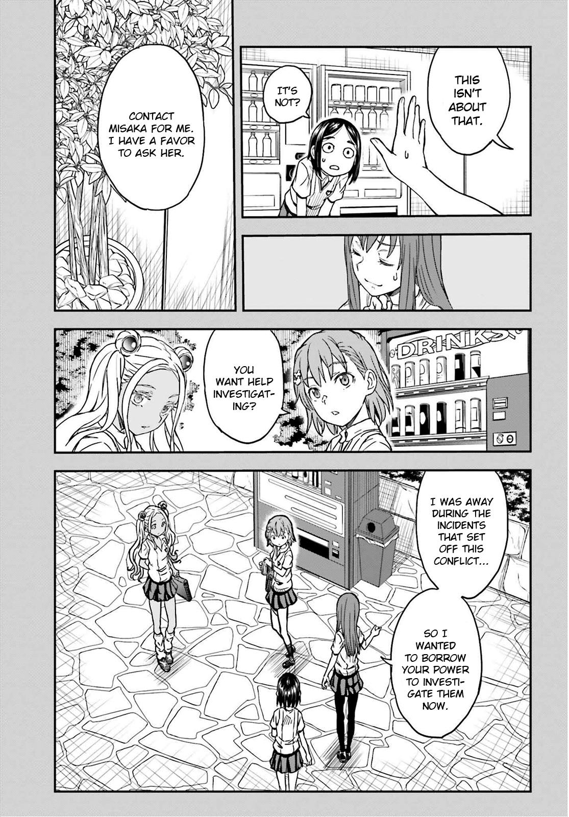 Toaru Majutsu no Index Gaiden: Toaru Kagaku no Railgun Chap 140.2 - Next Chap 141.2